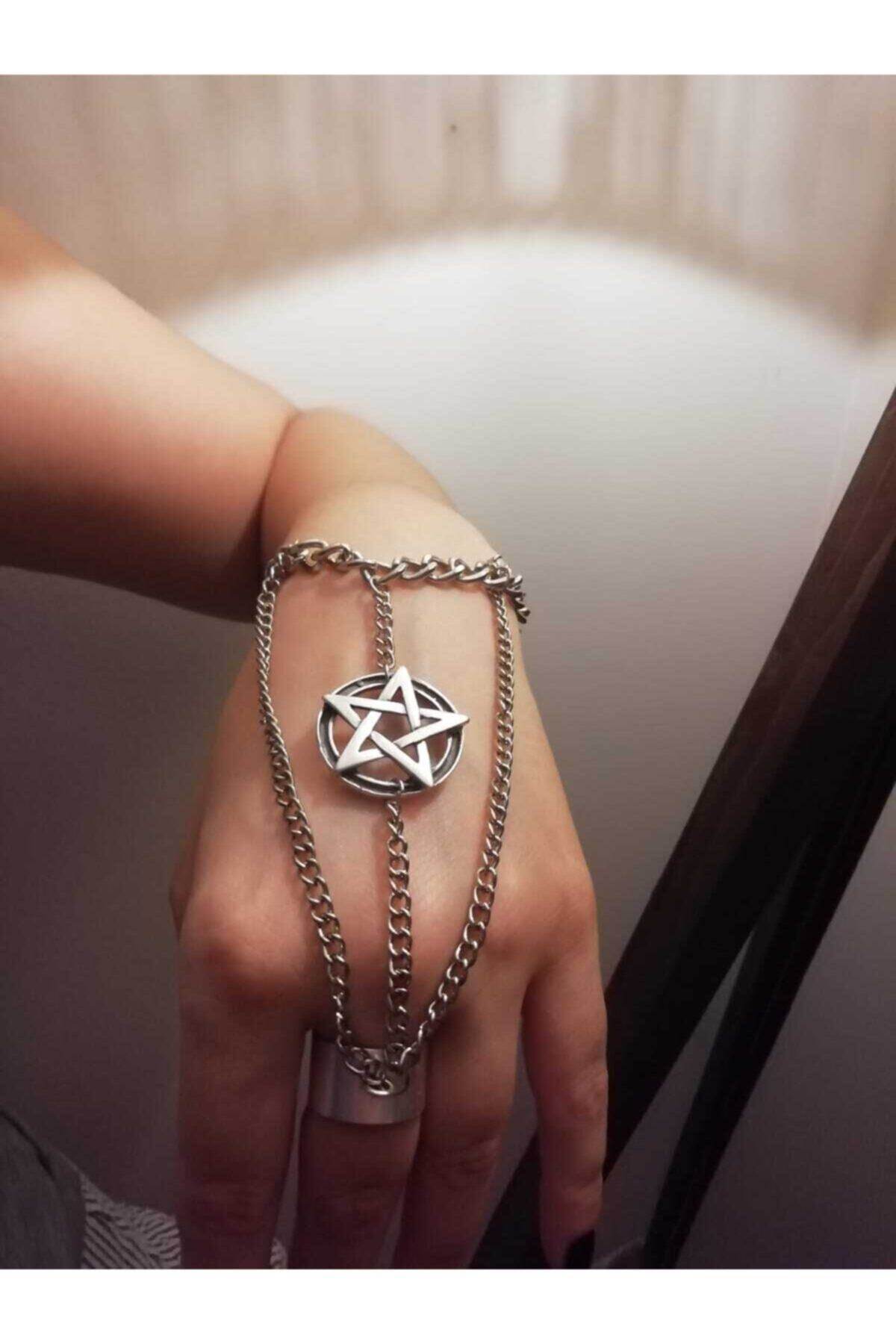 Ne&Ra Gotik Pentagram Objeli Şahmeran