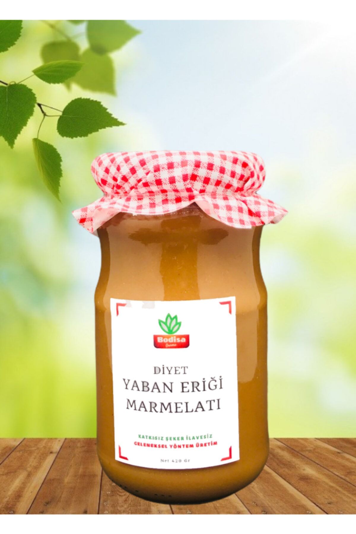 Bodisa Gurme Doğal Diyet Yaban Eriği Marmelatı 2 Adet X 420 Gr