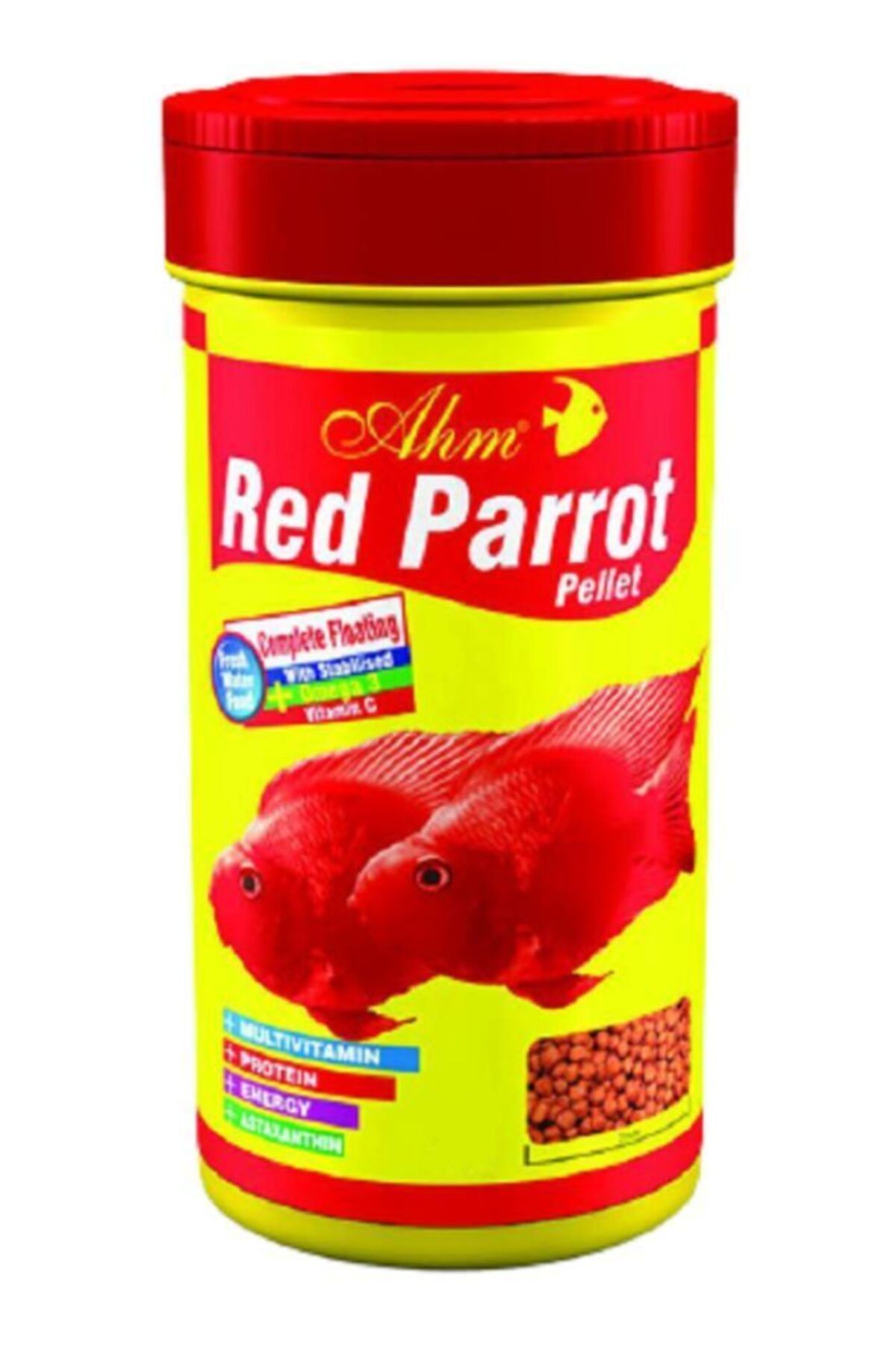 Ahm Red Parrot Pellet Balık Yemi 1000 Ml