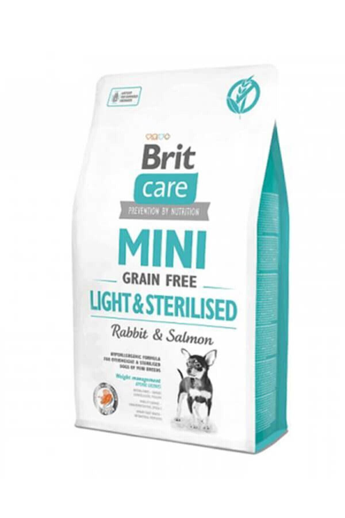Brit Care Mini Light Kısırlaştırılmış Küçük Irk Tavşanlı Köpek Maması 2 Kg