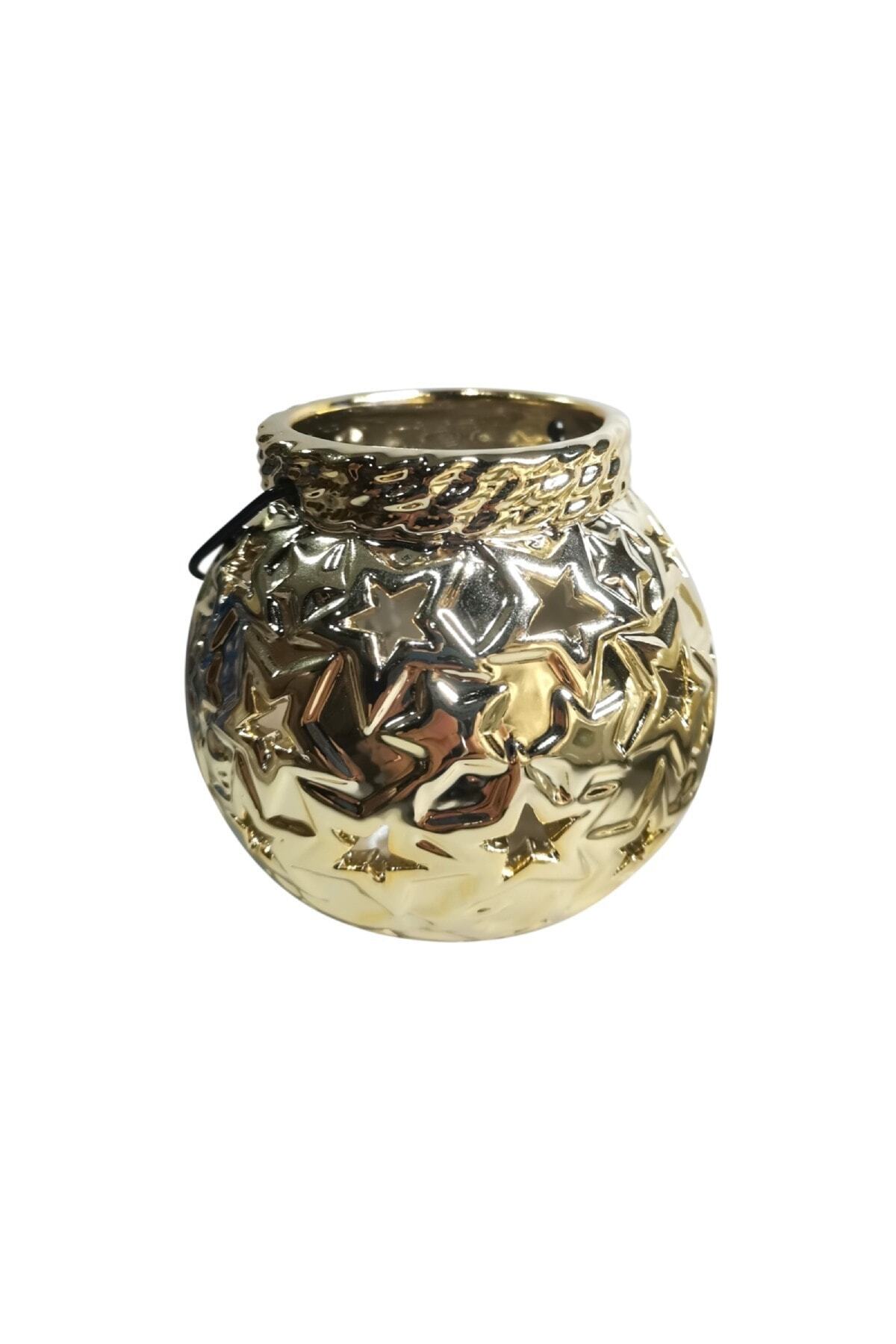 Karaca Home Star Mumluk Gold 10x9,8 Cm