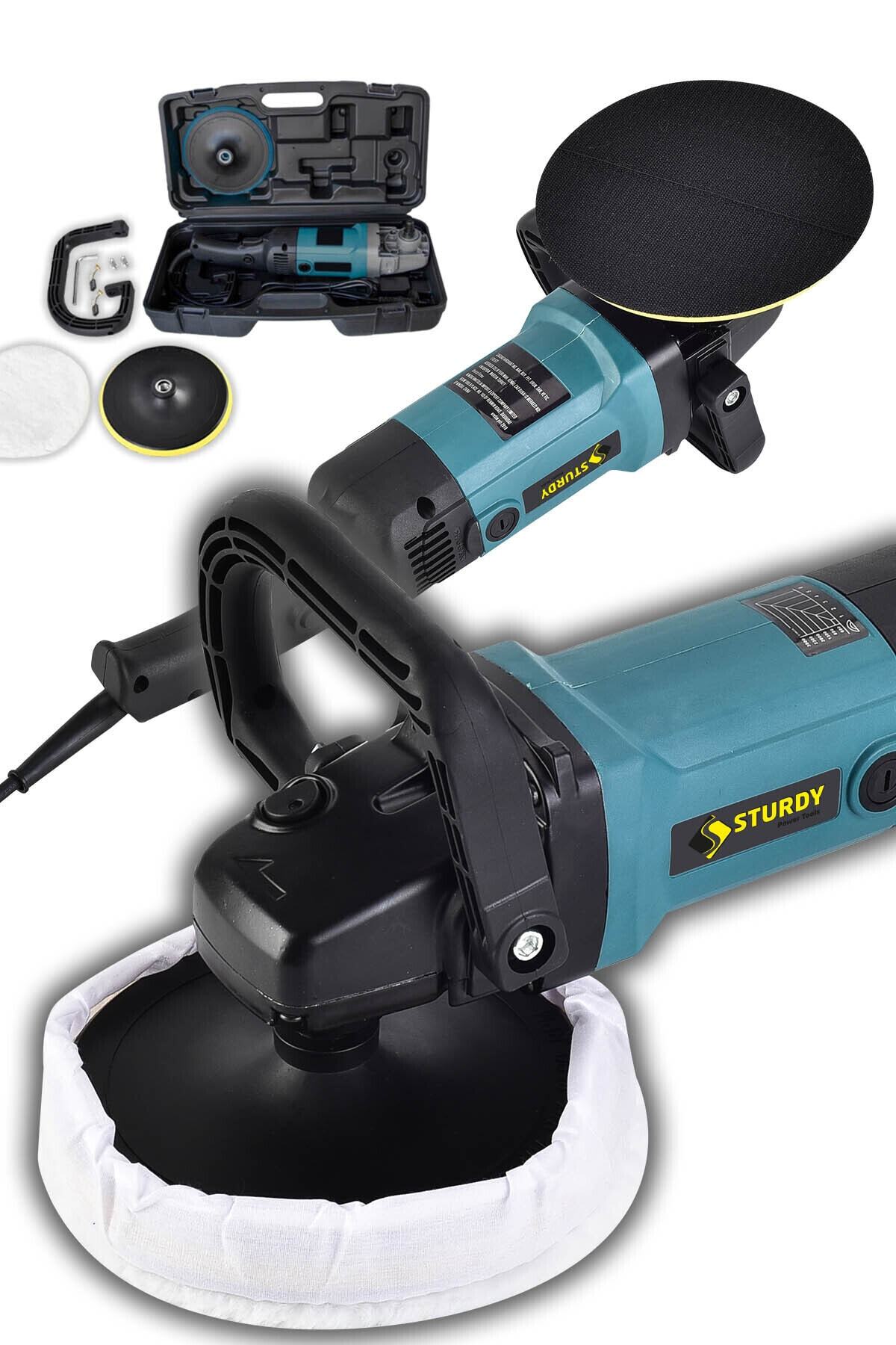 Sturdy Japon Tecnologhy C-5 Profesyonel Polisaj Makinası 4200 W 180 Mm 6 Kademeli Pasta Cila Uygulama Uzman