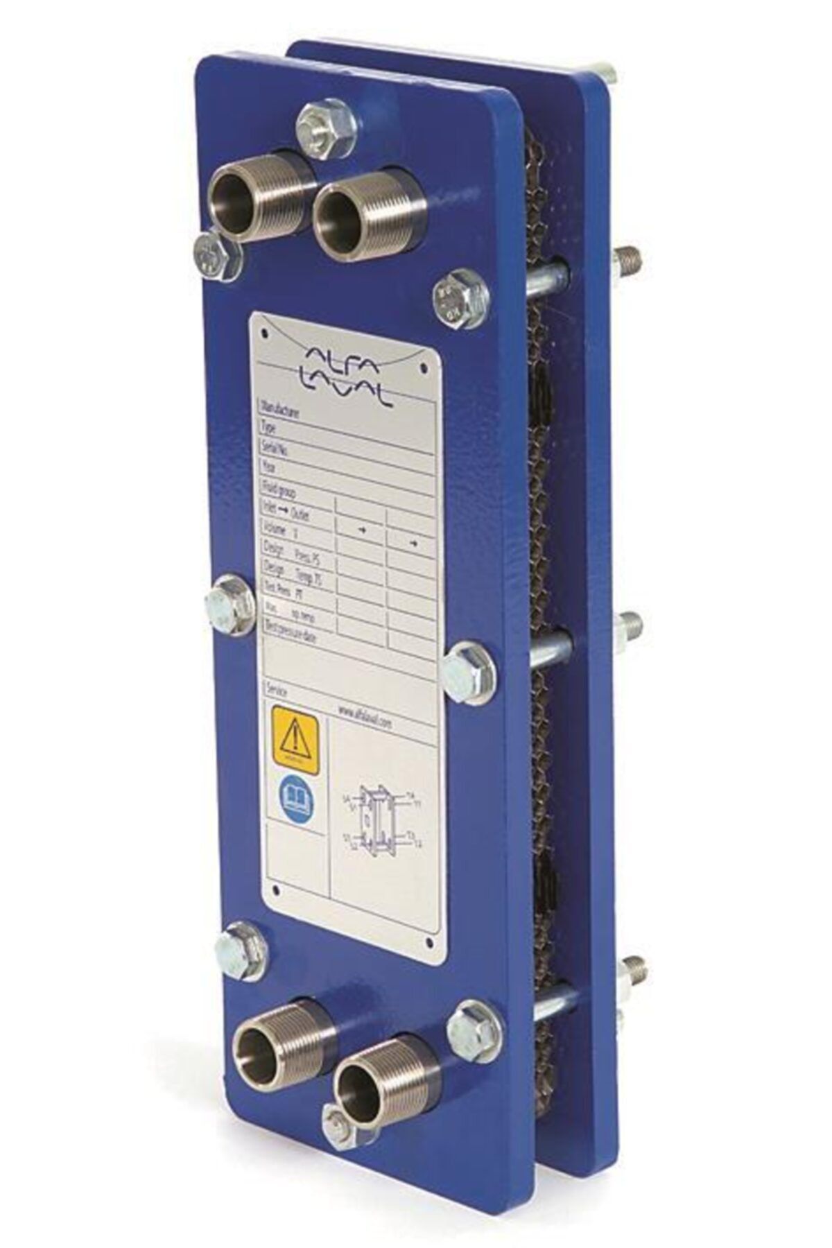 Alfa Laval T2b-fg 1 Tonluk Kullanım Suyu Plakalı Eşanjör - Isıtma 50.000 Kcal/h