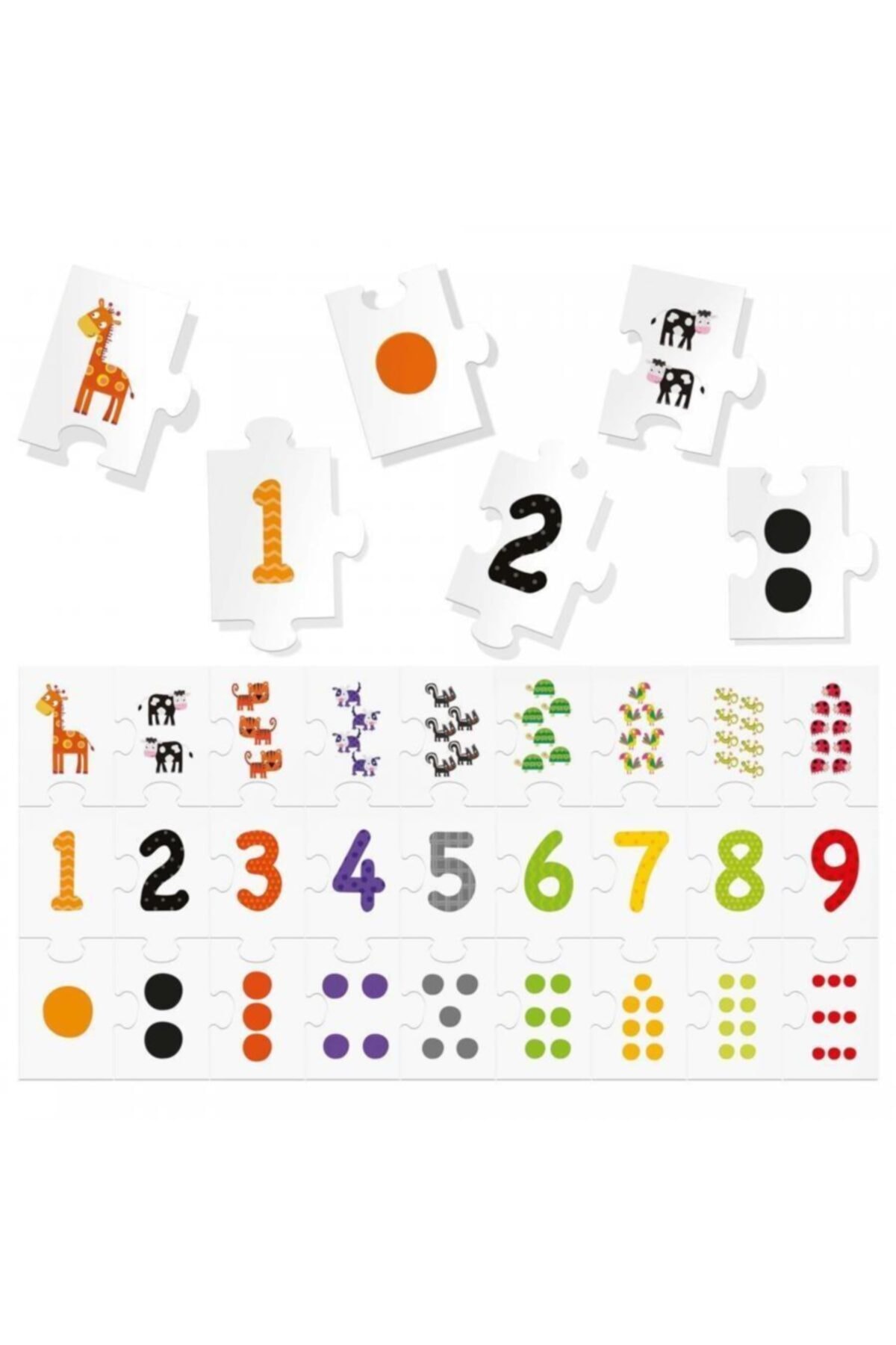 akids Fırsat Headu 123 Puzzle It21093
