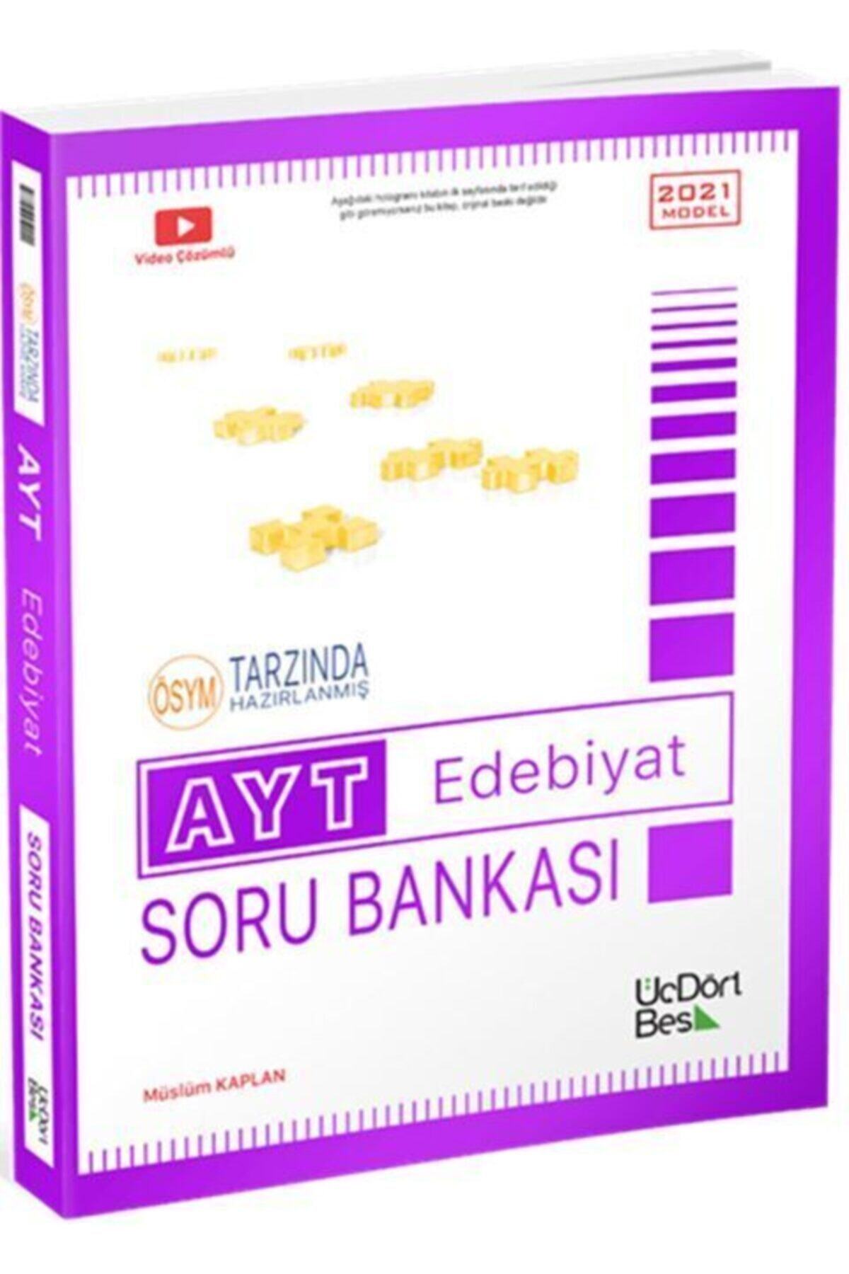 Üç Dört Beş Yayıncılık Ayt Edebiyat Soru Bankası - Üçdörtbeş