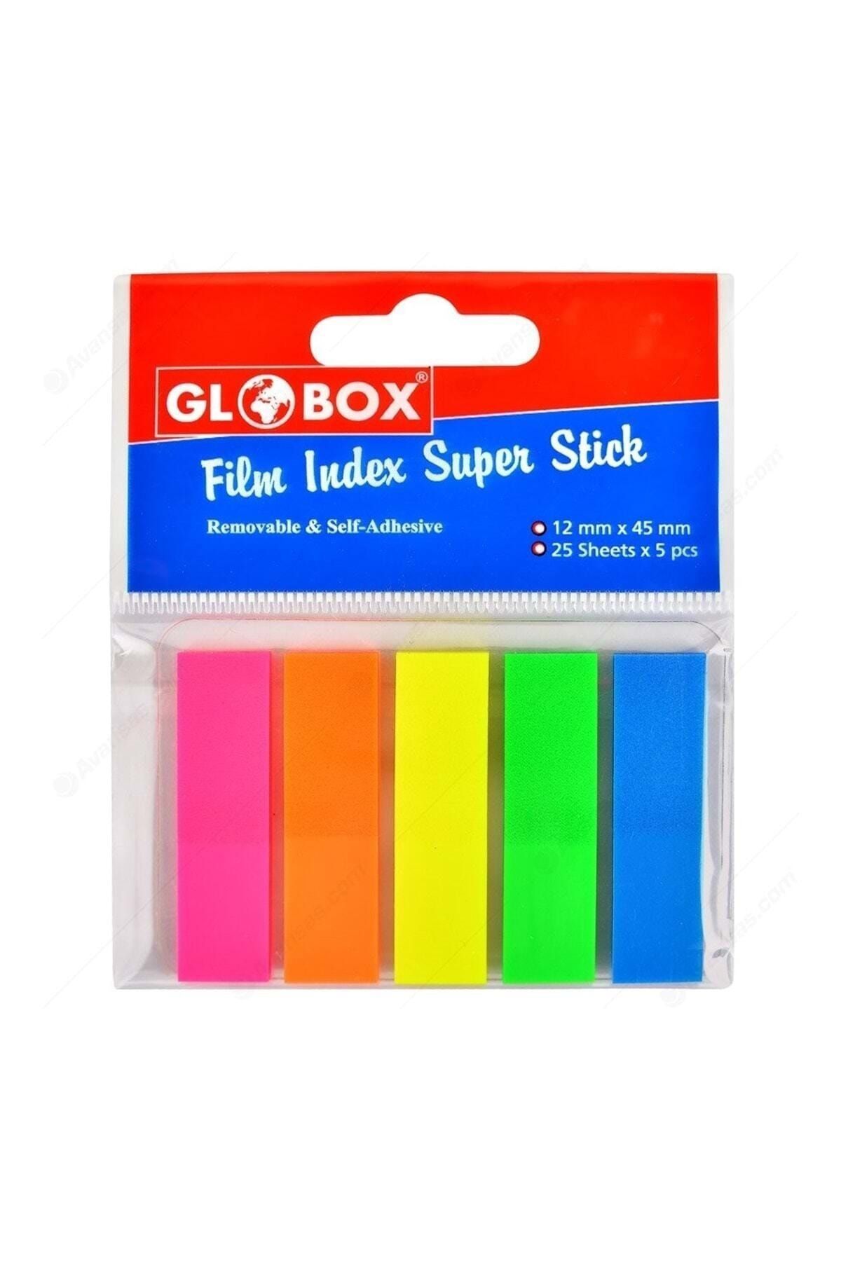 Globox 5 Renk Tırnak Postit 12 X 45 mm