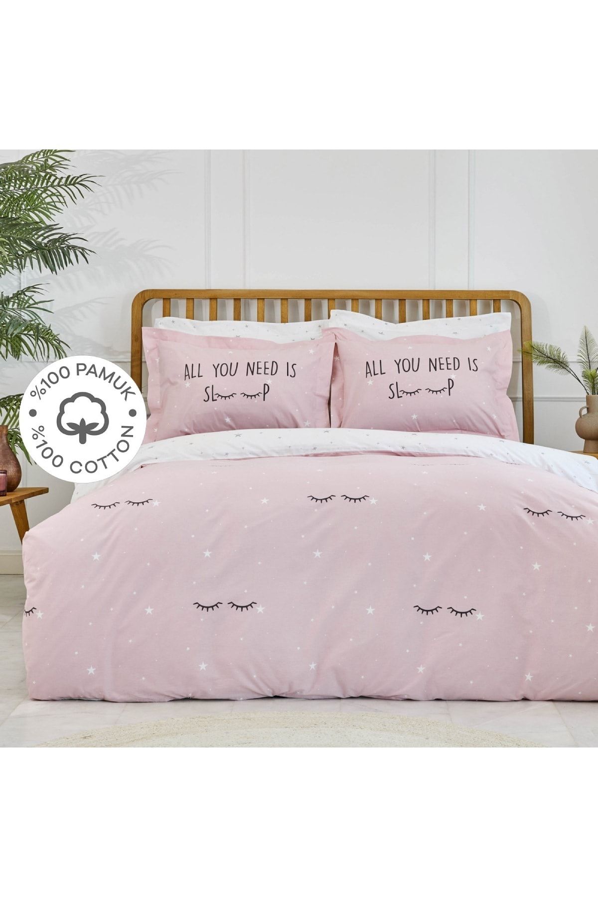 Sarah Anderson Fun Sleep %100 Pamuk Tek Kişilik Nevresim Takımı