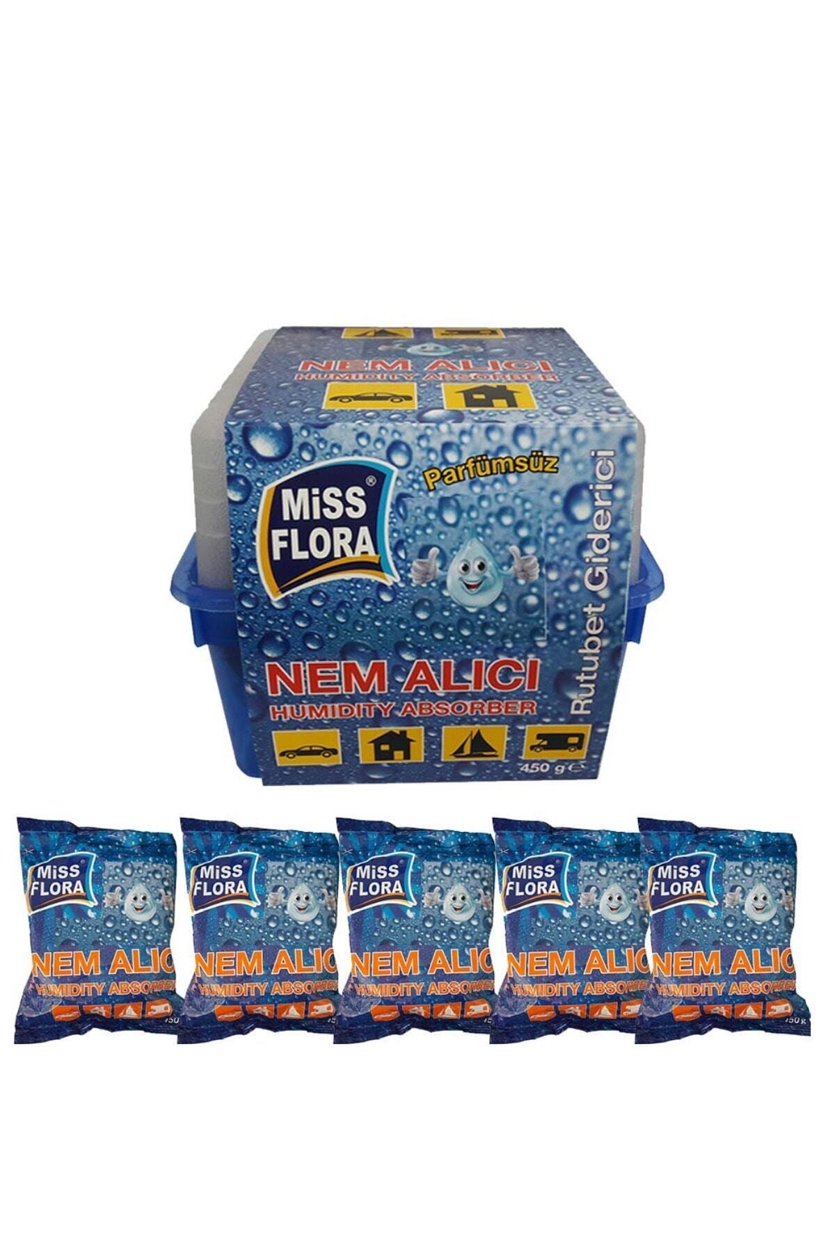 Miss Flora Nem Alıcı 450 G + 5 Adet Yedek Hediyeli
