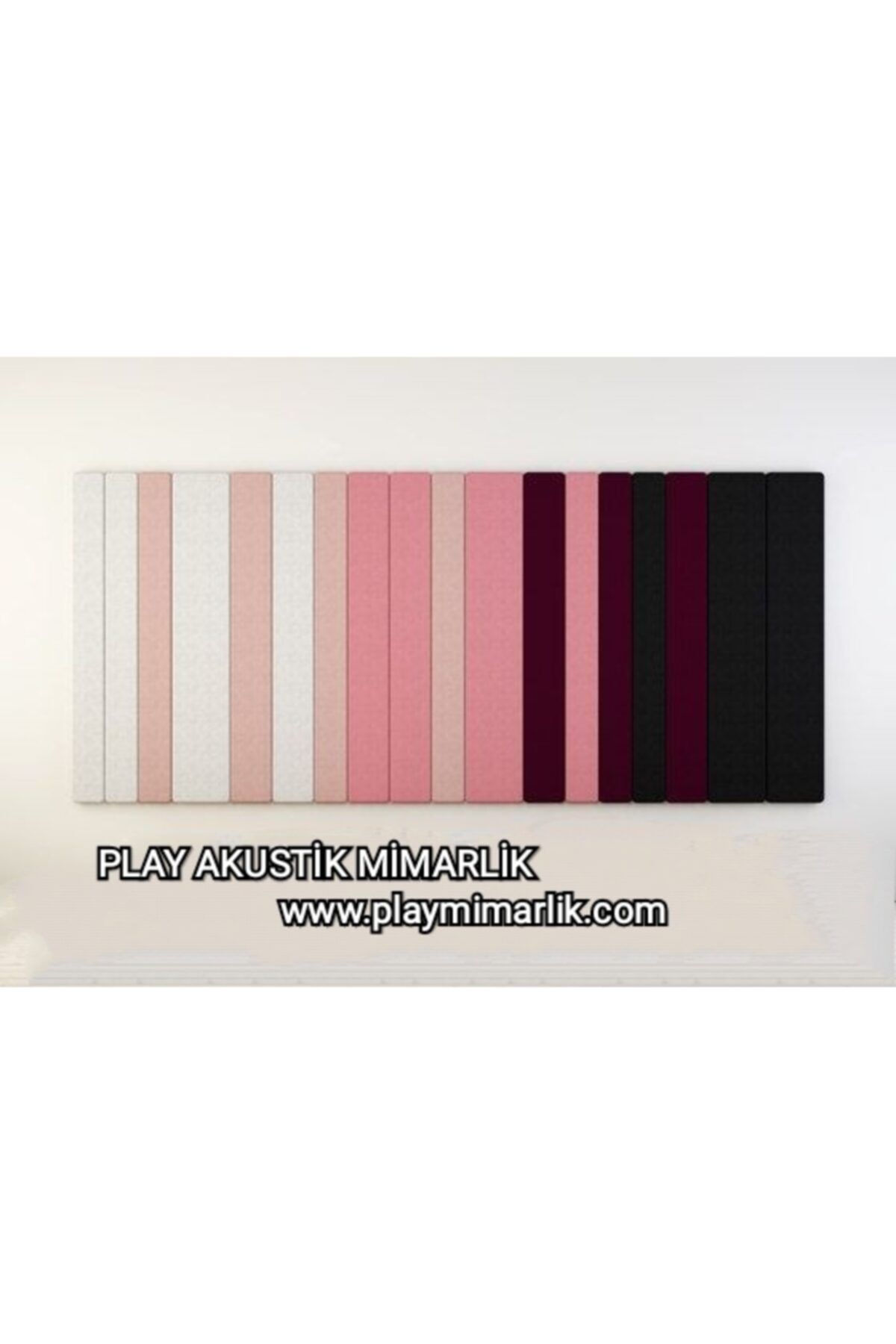 Panel Akustik Kumaş Kaplı 60*60 /40 Milim