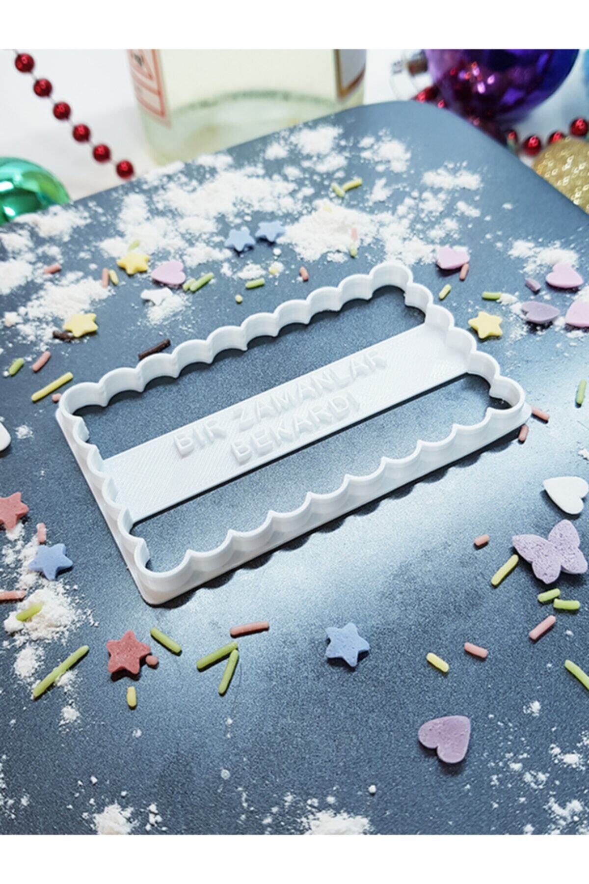 SANCHES Kişiye Özel Kurabiye Kalıbı Kişiye Özel Yazı Ile Hamur Şekillendirici Krb001 8x5cm