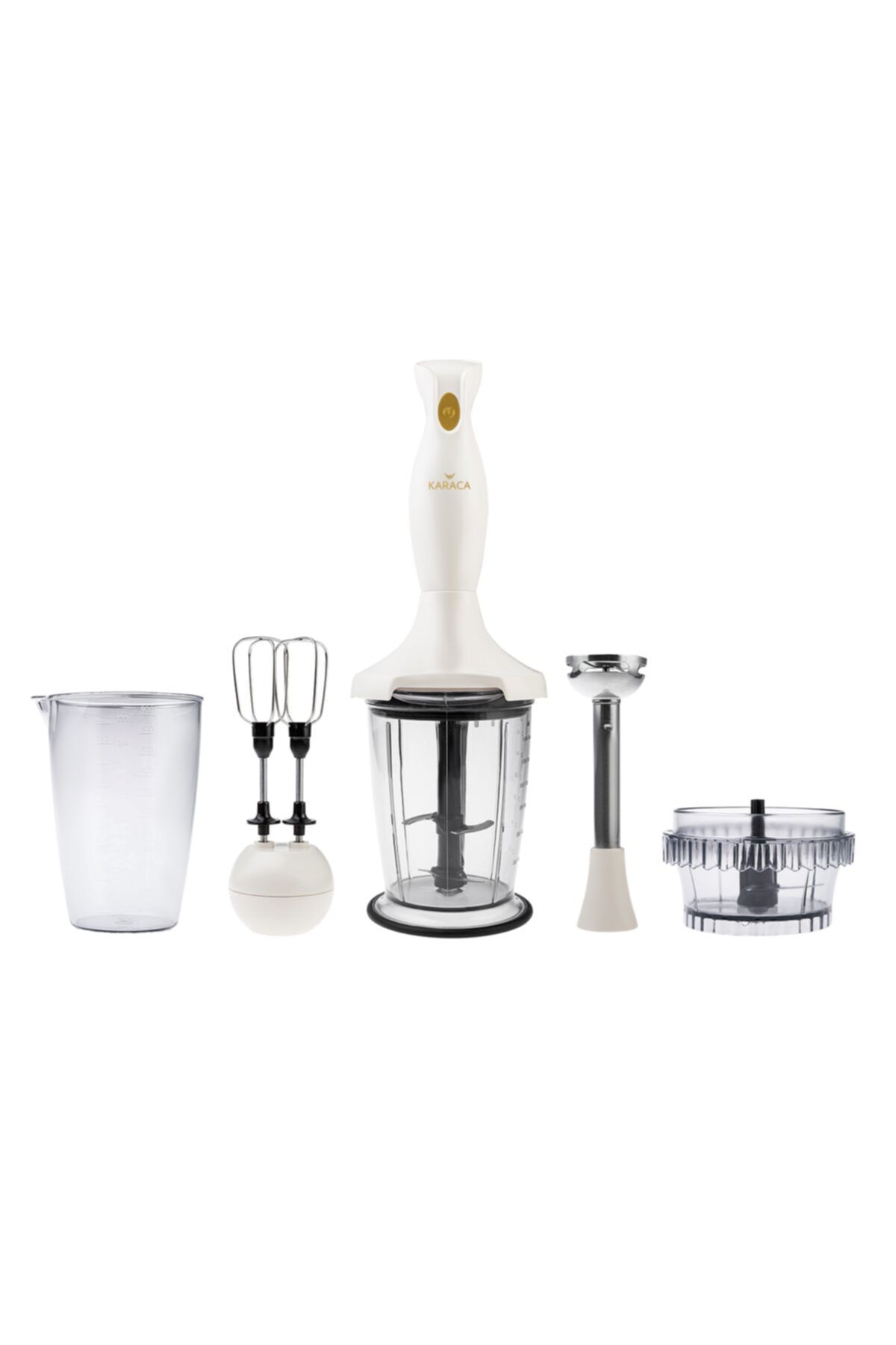 Karaca Maximix Blender Set Retro Krem