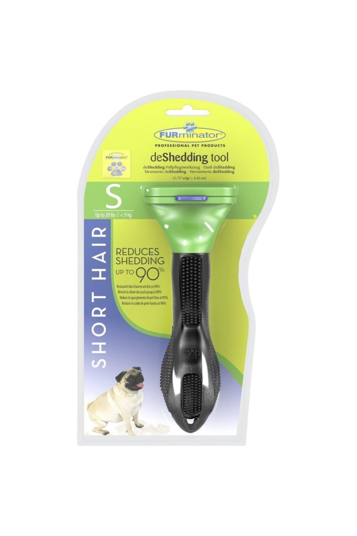 Velina Home Short Hair S Kısa Tüylü Köpekler İçin Tüy Tarağı Small