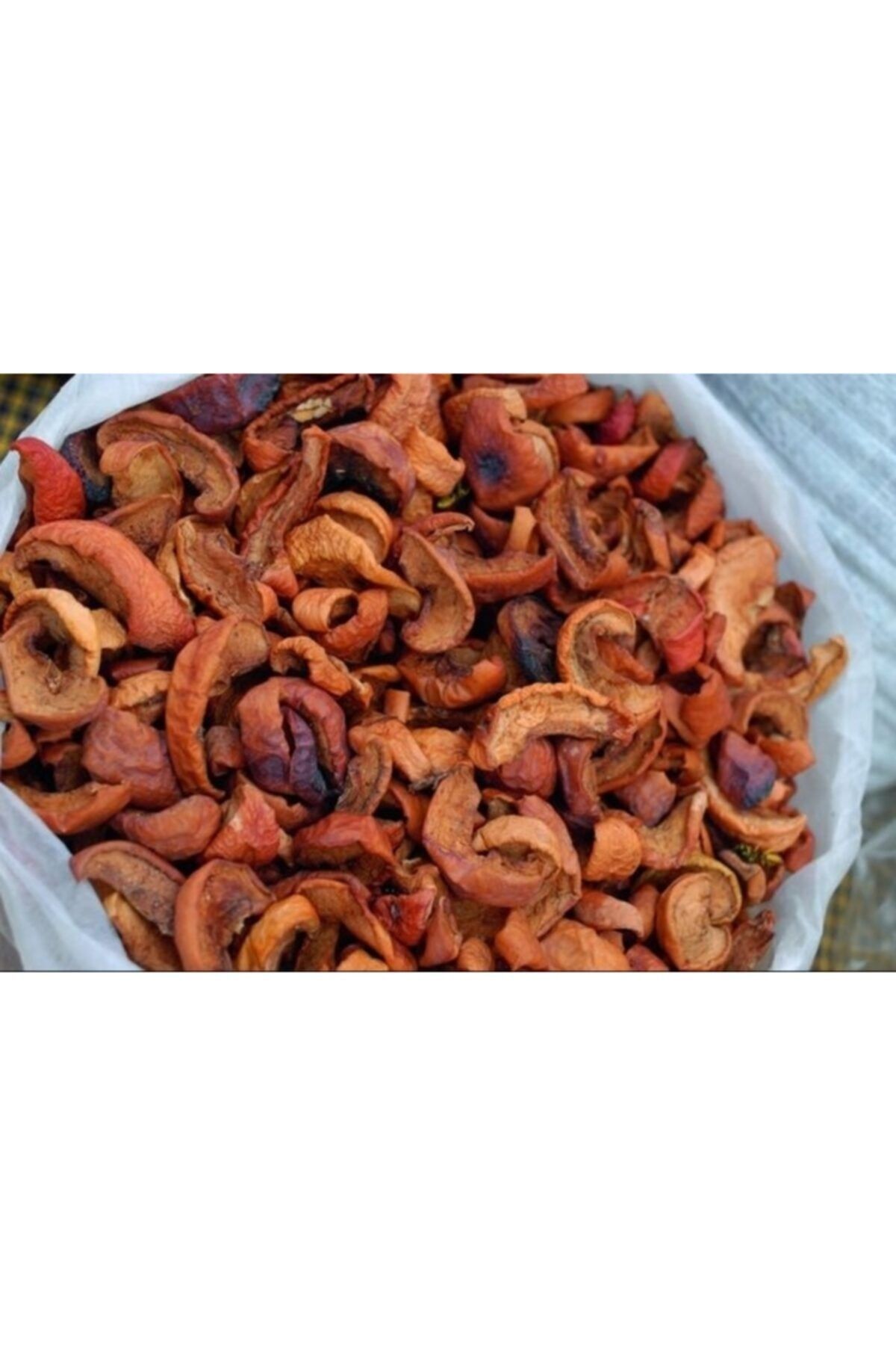 Tuğralıoğlu Organik Kuru Elma Kabuk 1000 Gr