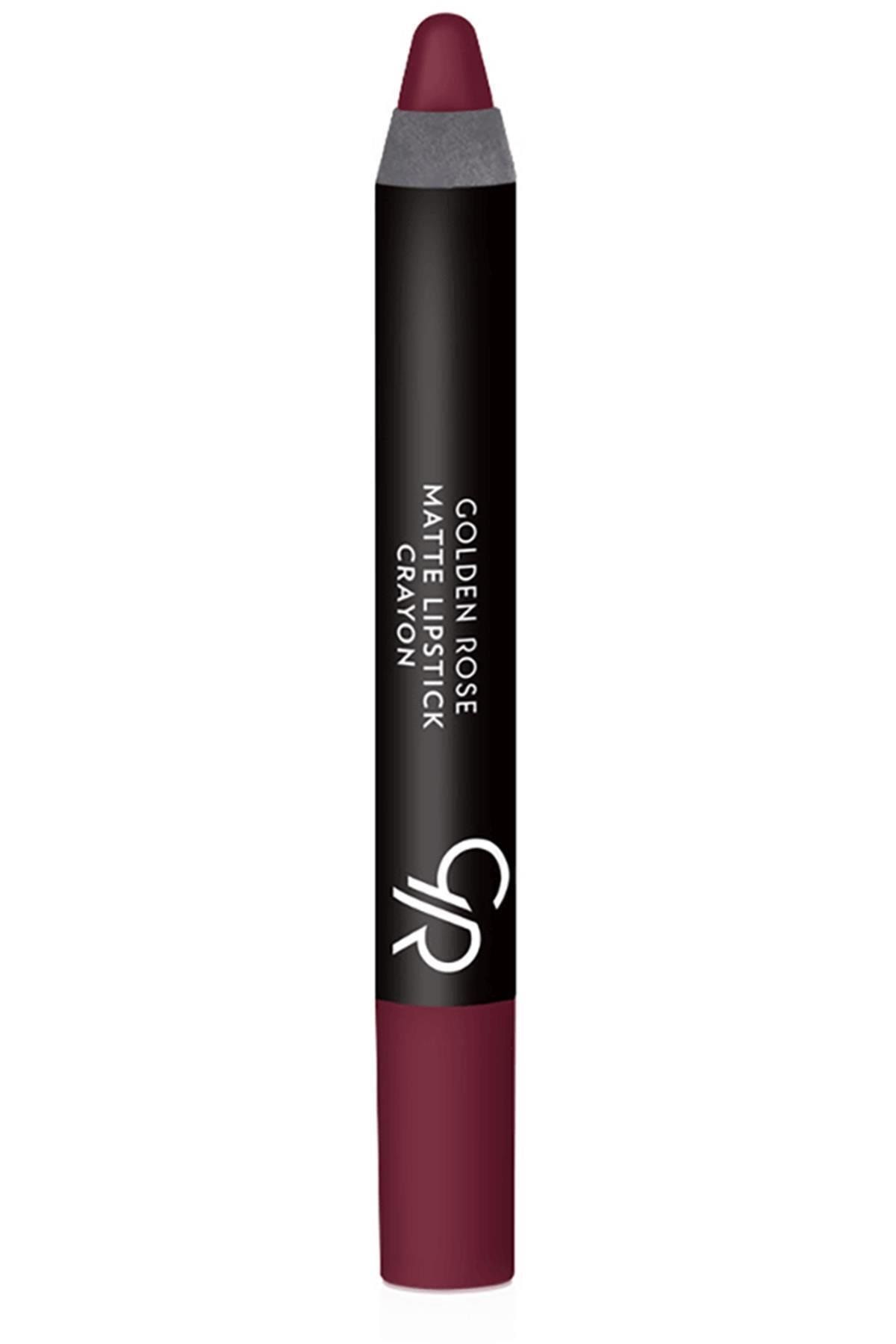 Golden Rose Matte Lipstick Crayon No: 19