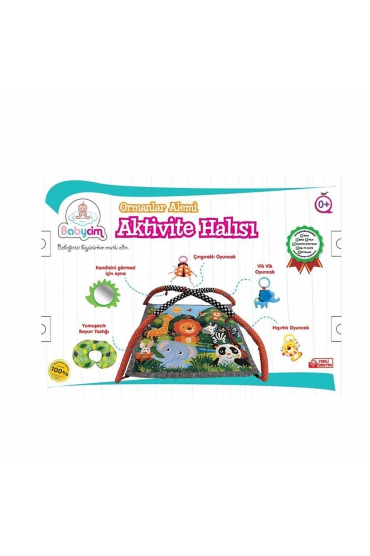 Bilge Hatun Birlik Toys Babycim Ormanlar Alemi Aktivite Oyun Halısı