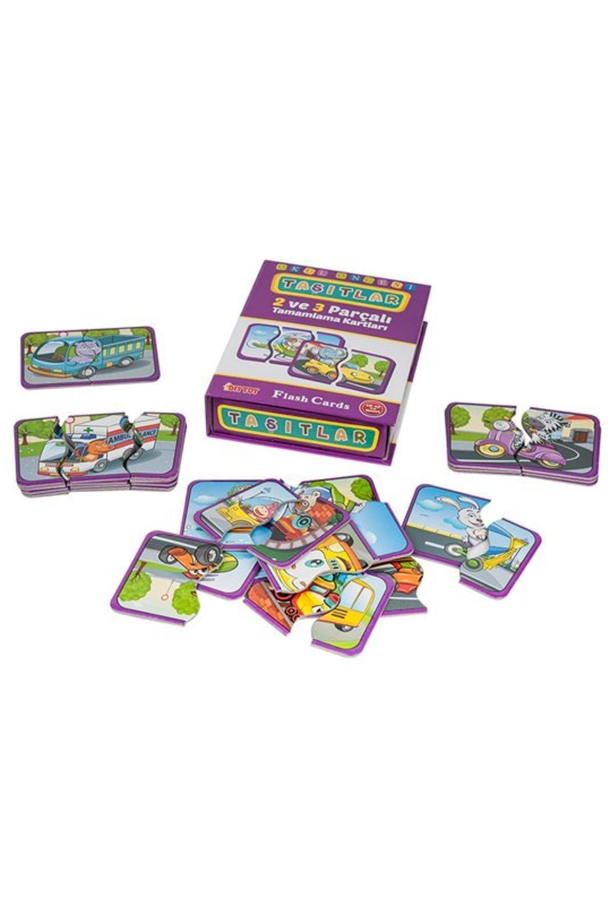 Dıy Toy/Taba Grup Taba Grup 7192 Dıytoy, Flash Cards Taşıtlar  +18 Ay