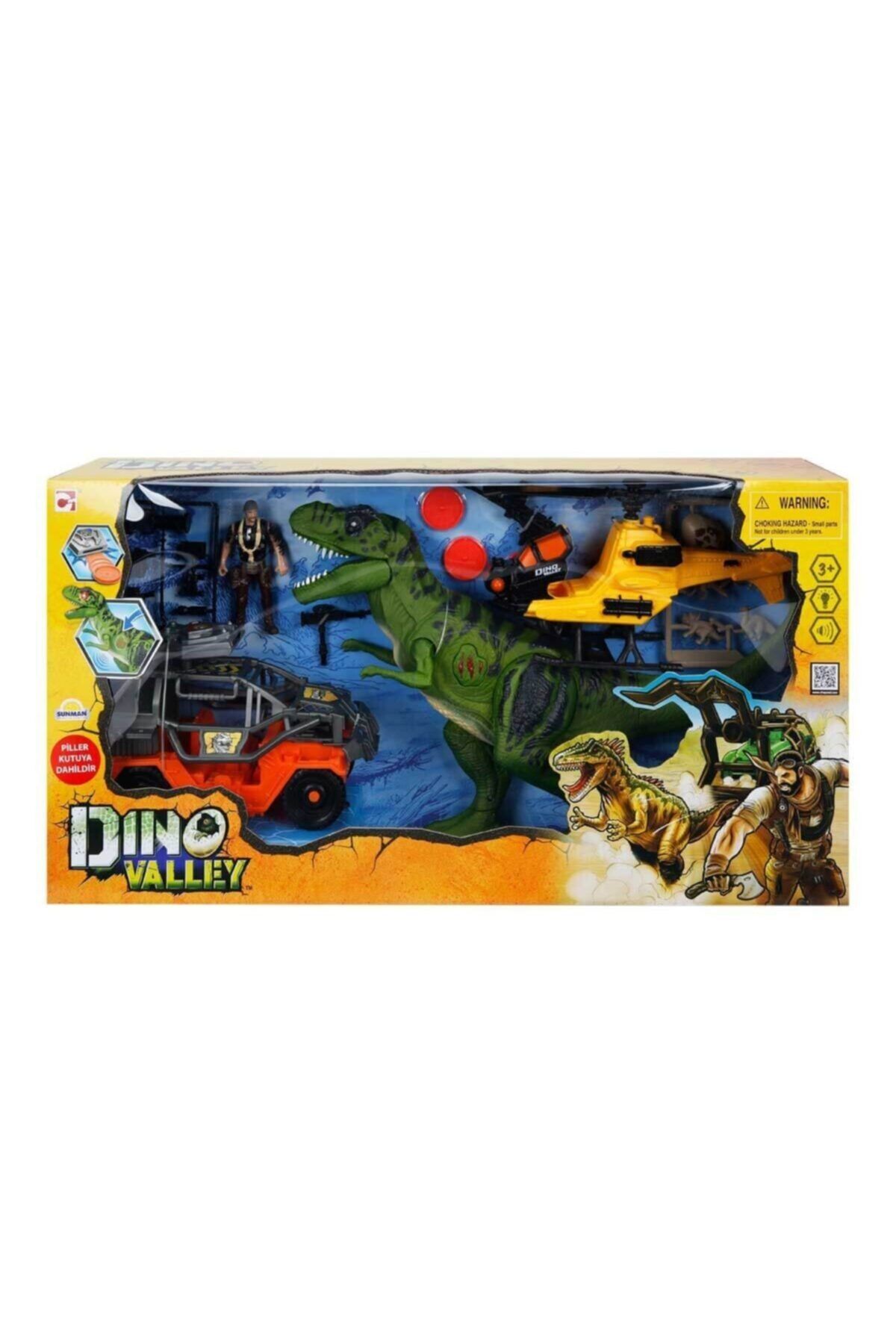 VARDEM OYUNCAK 542054 Dino Valley T-rex Attack Oyun Seti