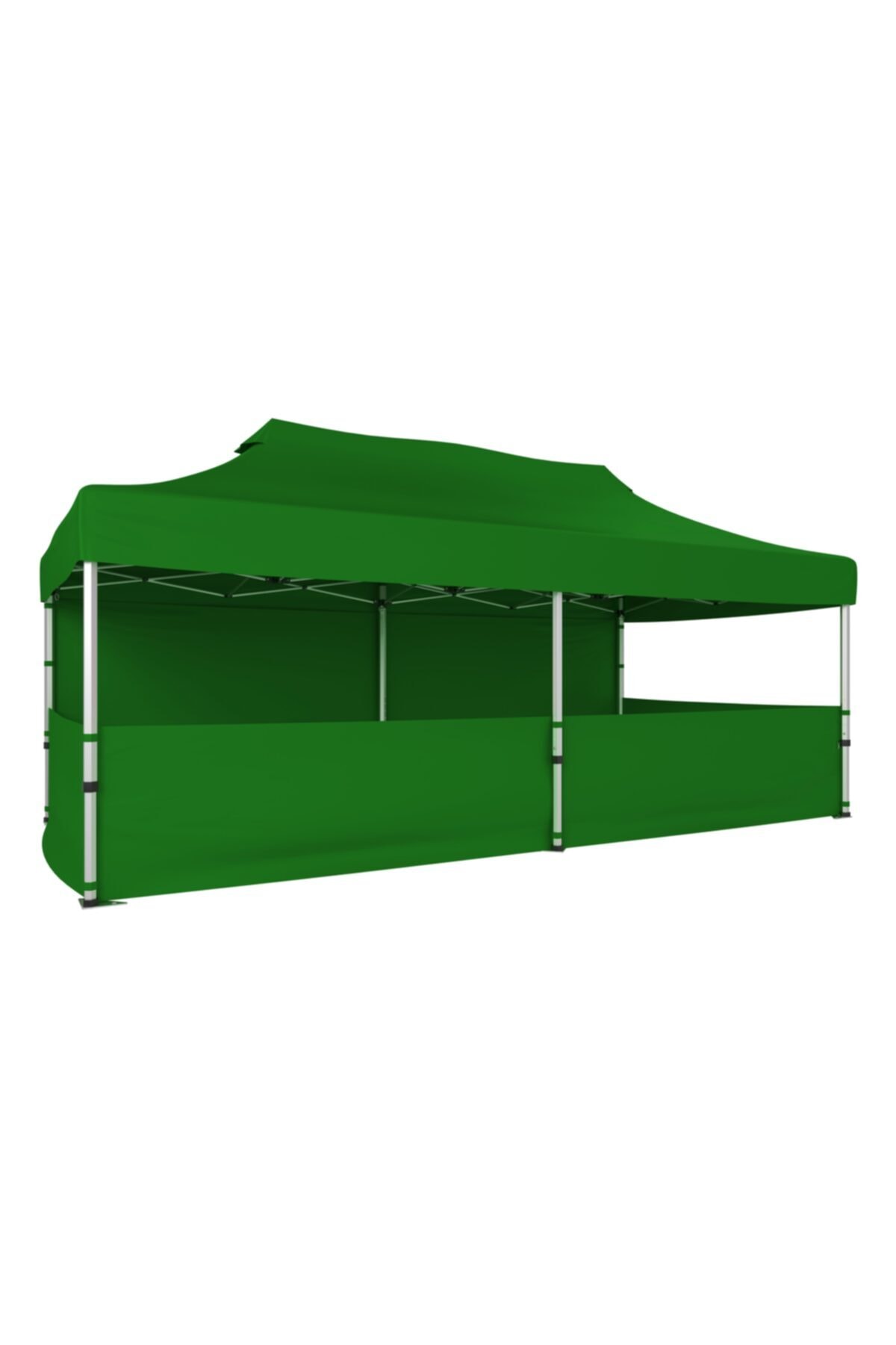 CLK Garden Clk 3x6 52mm Alüminyum Katlanabilir Tente 1 Tam Duvar 3 Yarım Duvar