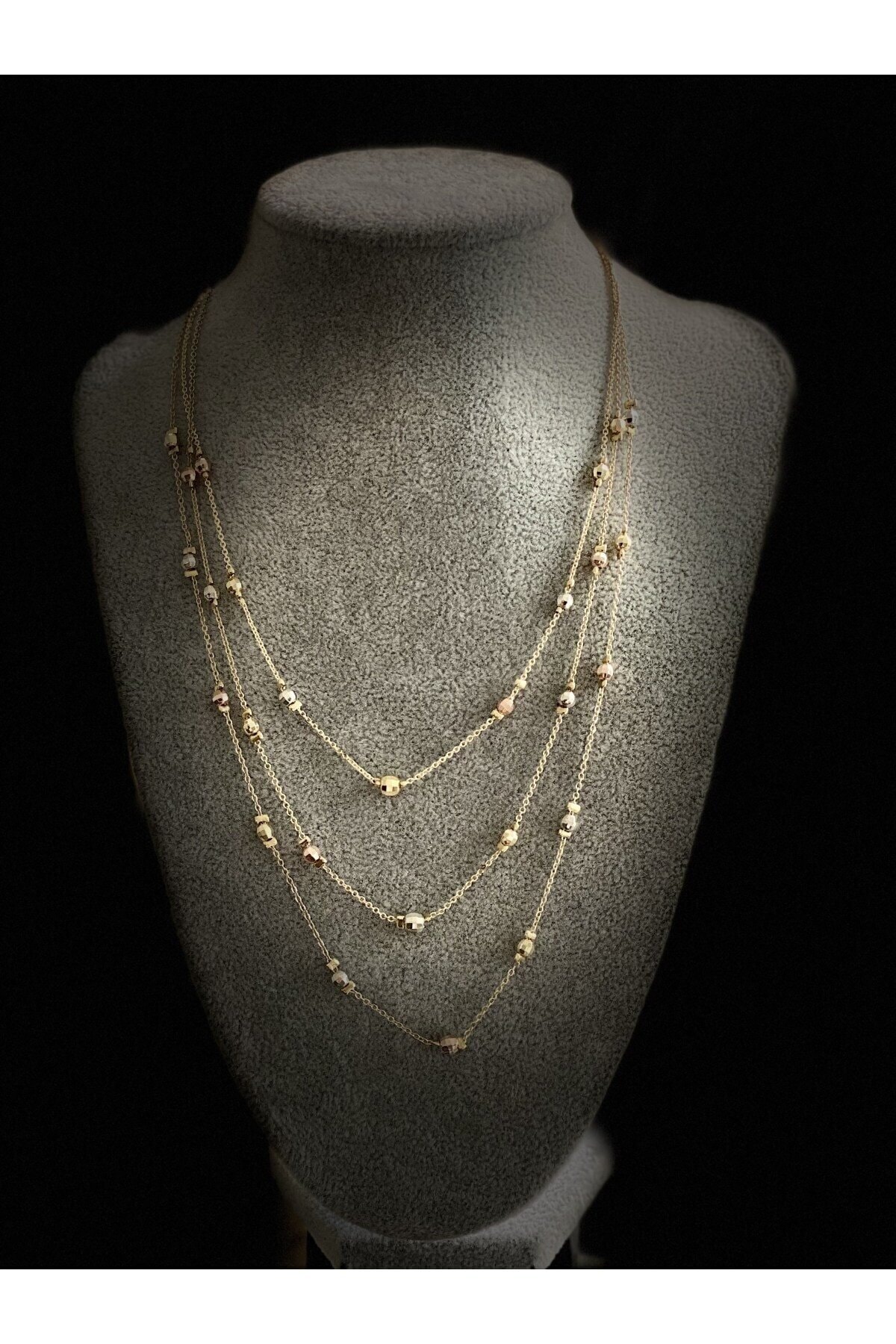 Jenny Daphne Kadın Altın Kaplama Renk Atmaz Kolye