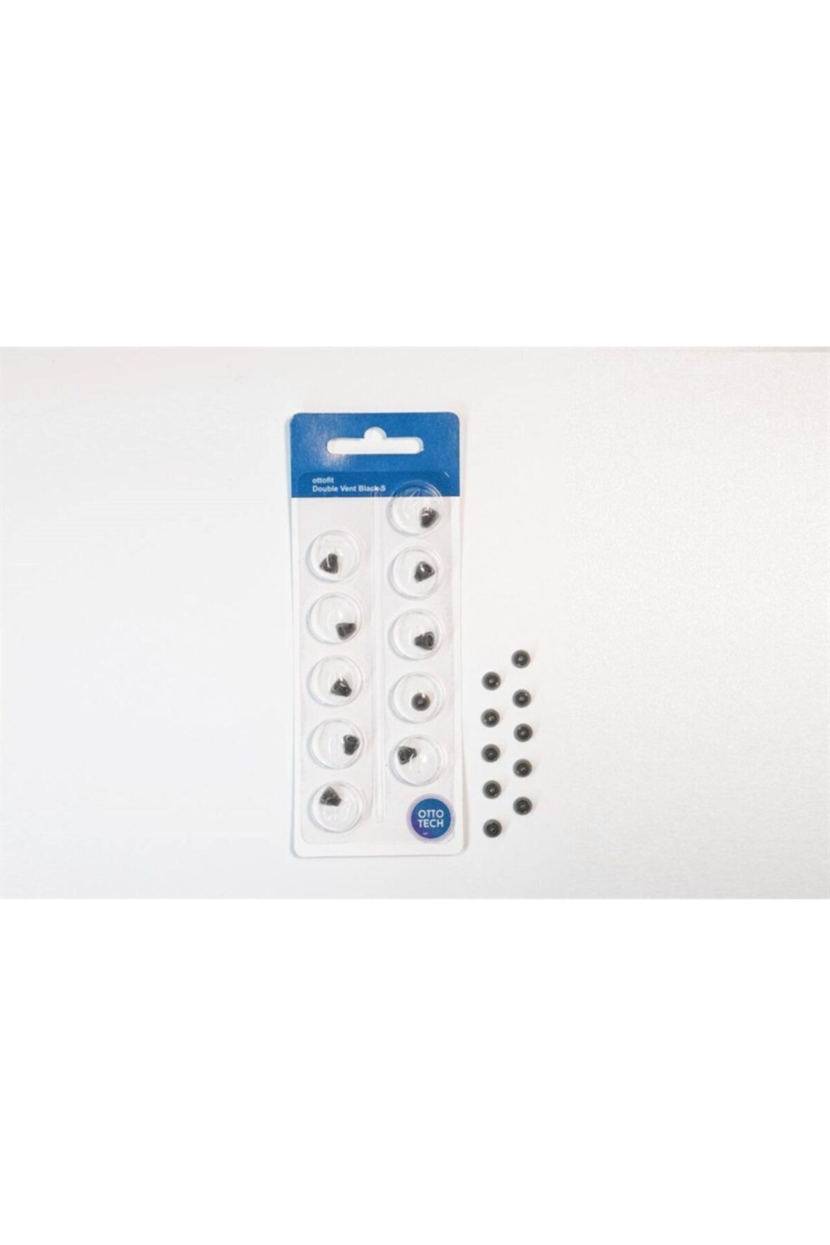 OTTO TECH Double Vent Black Dome Small