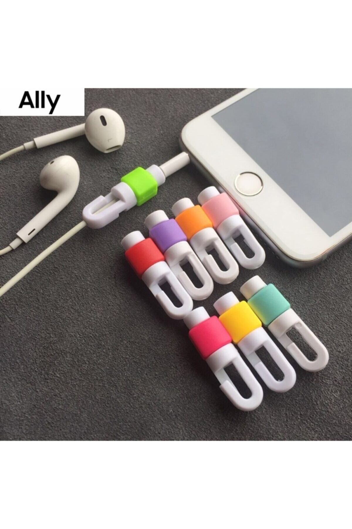 Ally Mobile Ally Kulaklık Toplayıcı Kablo Koruyucu-beyaz-rz