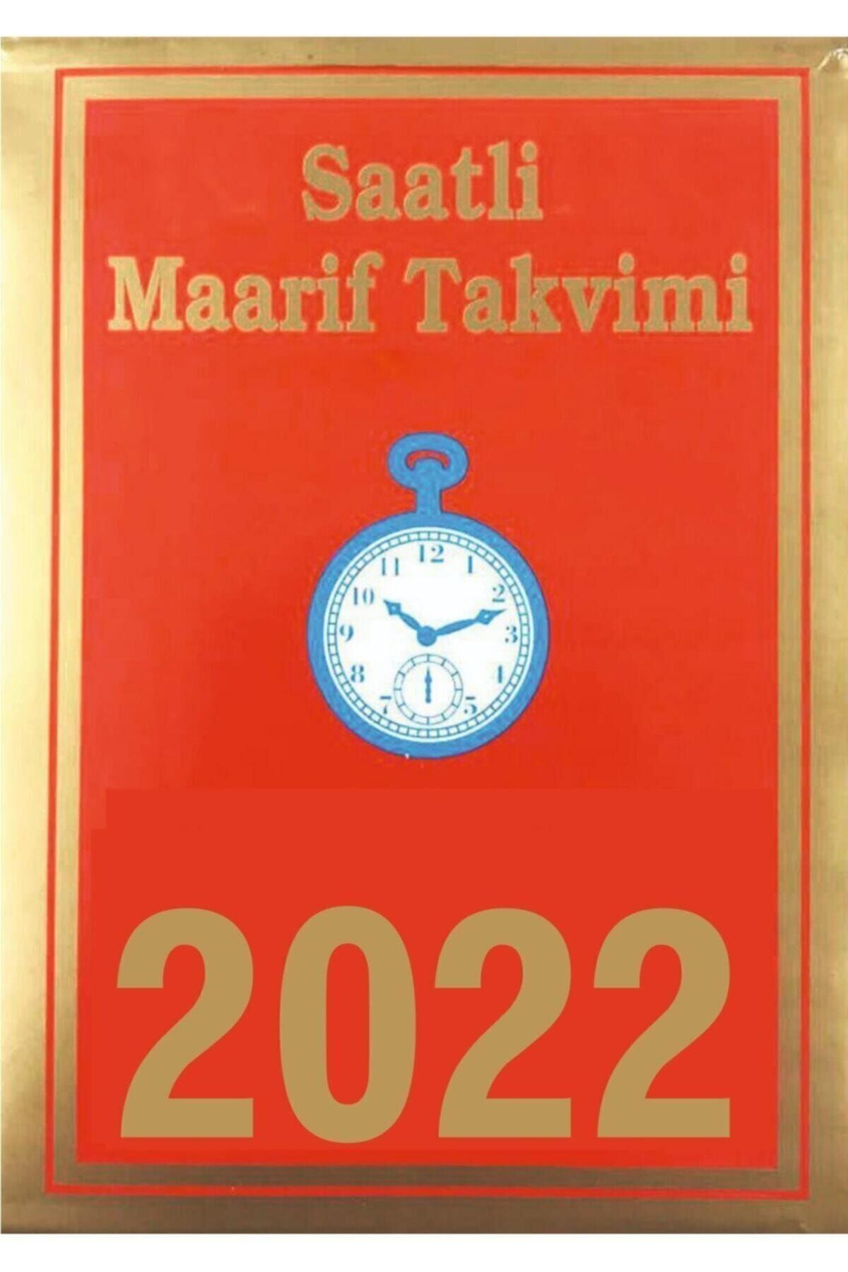 Maarif Basımevi Saatli Maarif Takvimi 2022 Küçük Boy (7,5X11.5 CM) Kartonlu