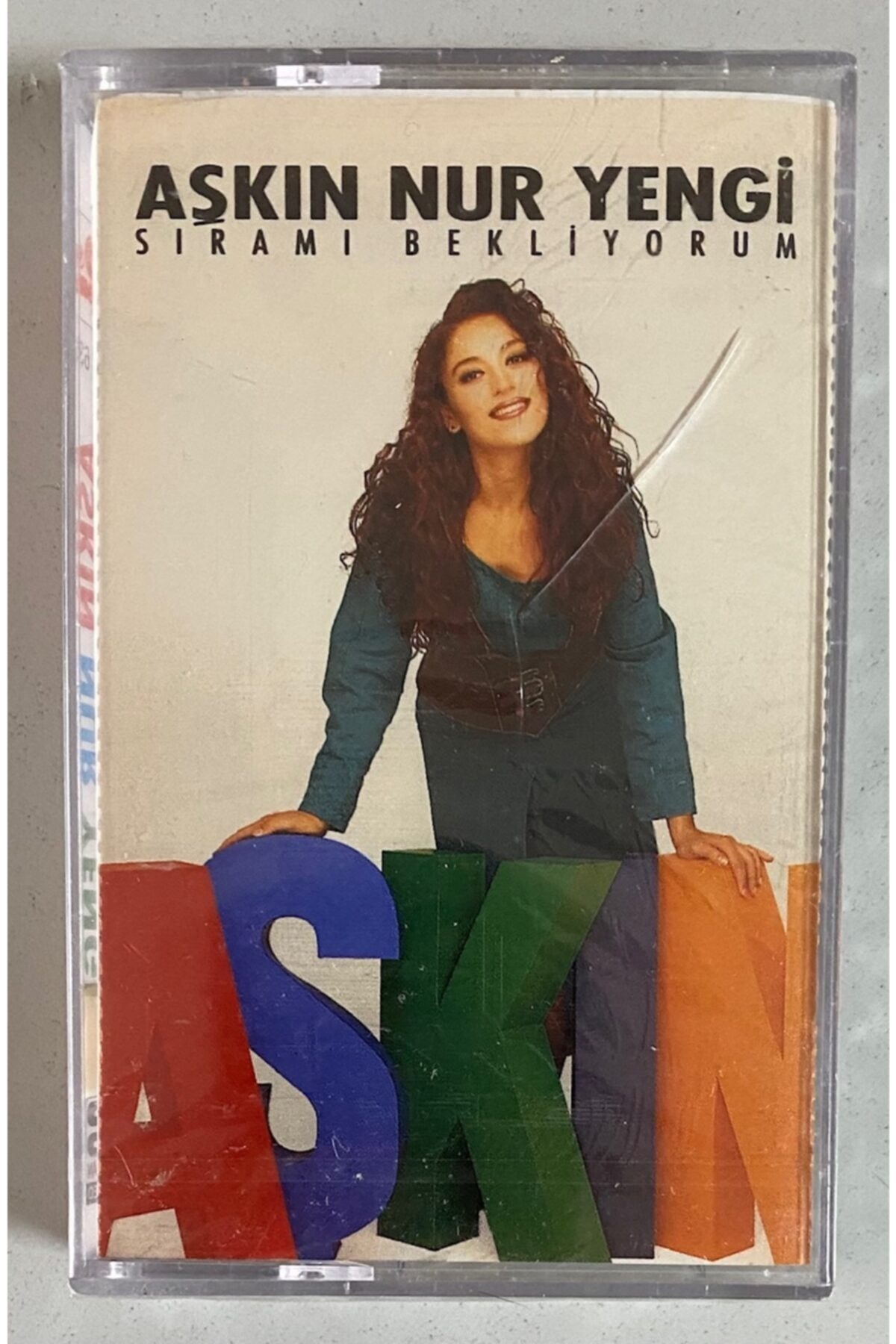 Plakevi İzmir Aşkın Nur Yengi Sıramı Bekliyorum Kaset (jelatininde, Hiç Kullanılmamıştır)