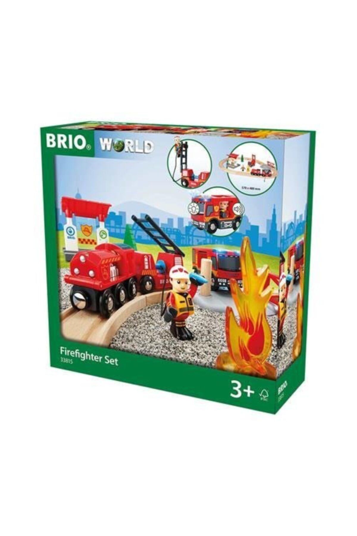 BRIO İtfaiyeci Seti-33815