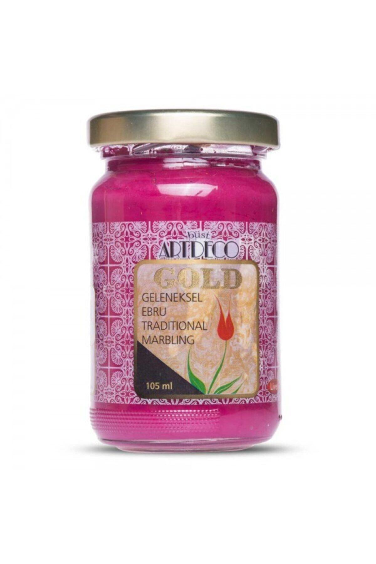 Artdeco Gold : Geleneksel Ebru Boyası : 105 Ml : Fuşya 325 S.3