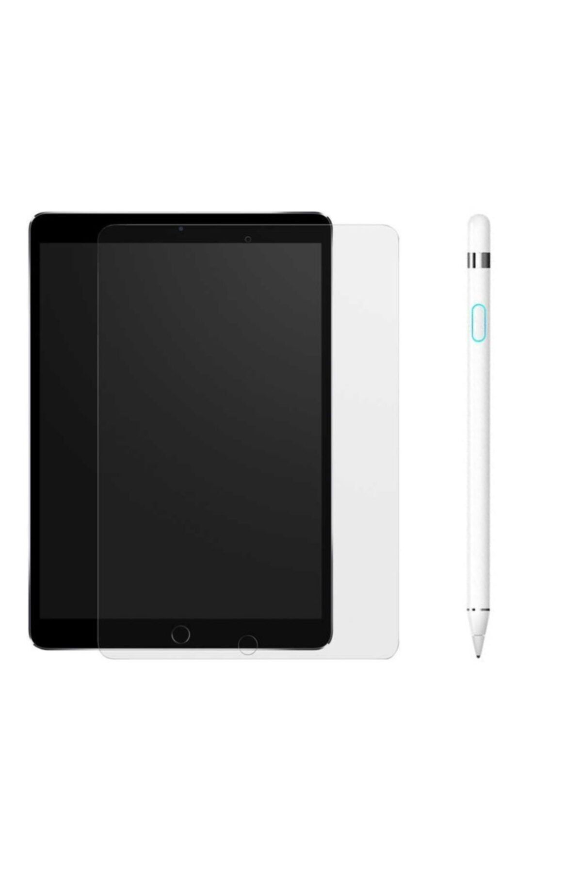wowlcraft wowlett Apple Ipad 10.2 2018 6. Nesil Uyumlu Pen Çizim Tasarım Kalemi + Paperlike Kağıt Hissi Ekran Koruyucu
