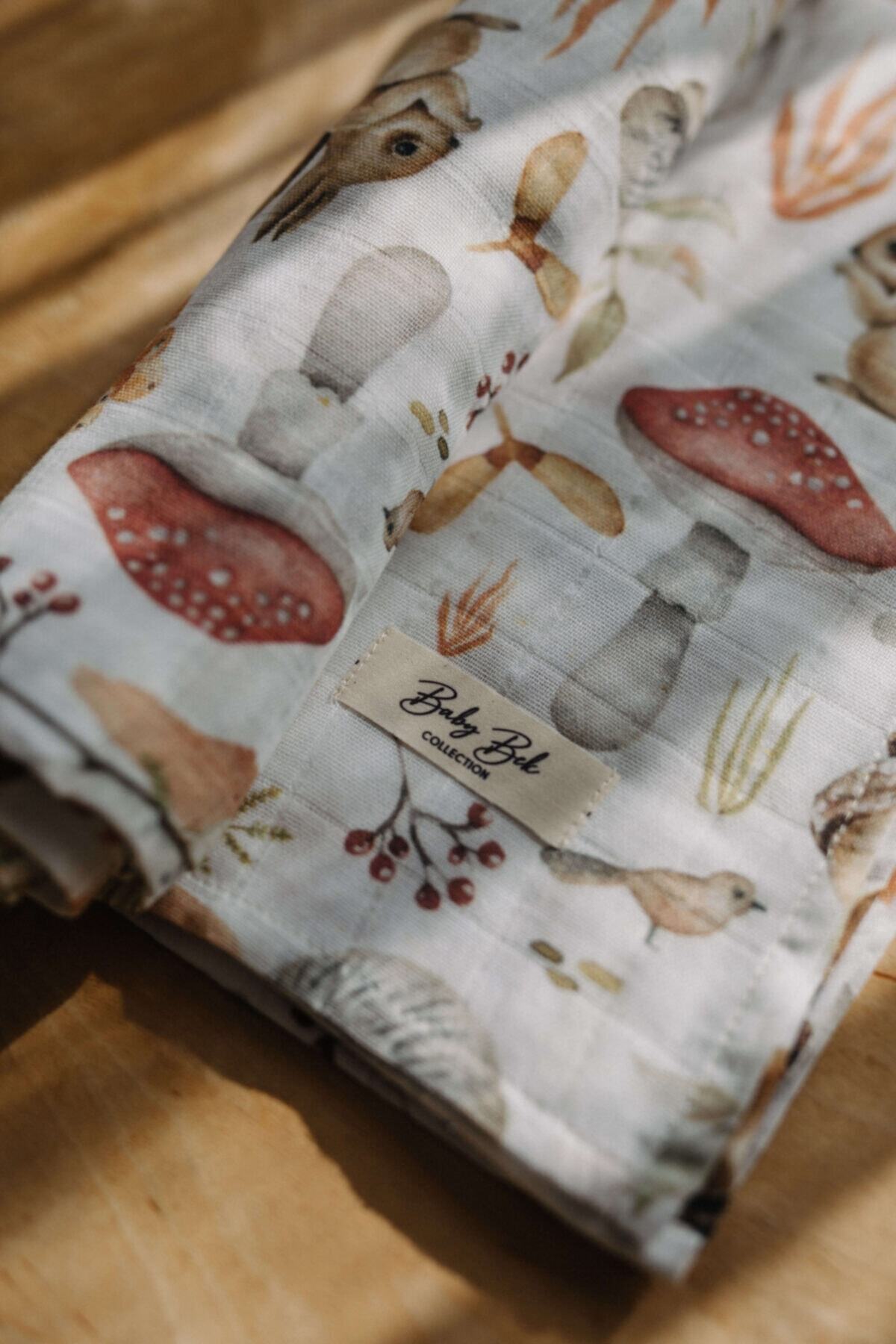 BABYBEK Sincap Organik Müslin 120×120