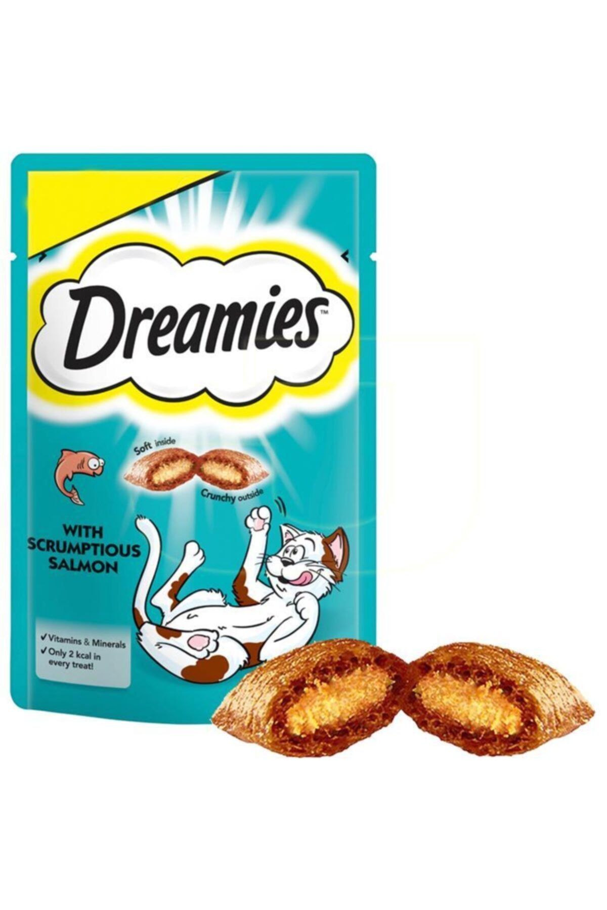 Dreamies Kedi Ödül Maması Somonlu 60 gr