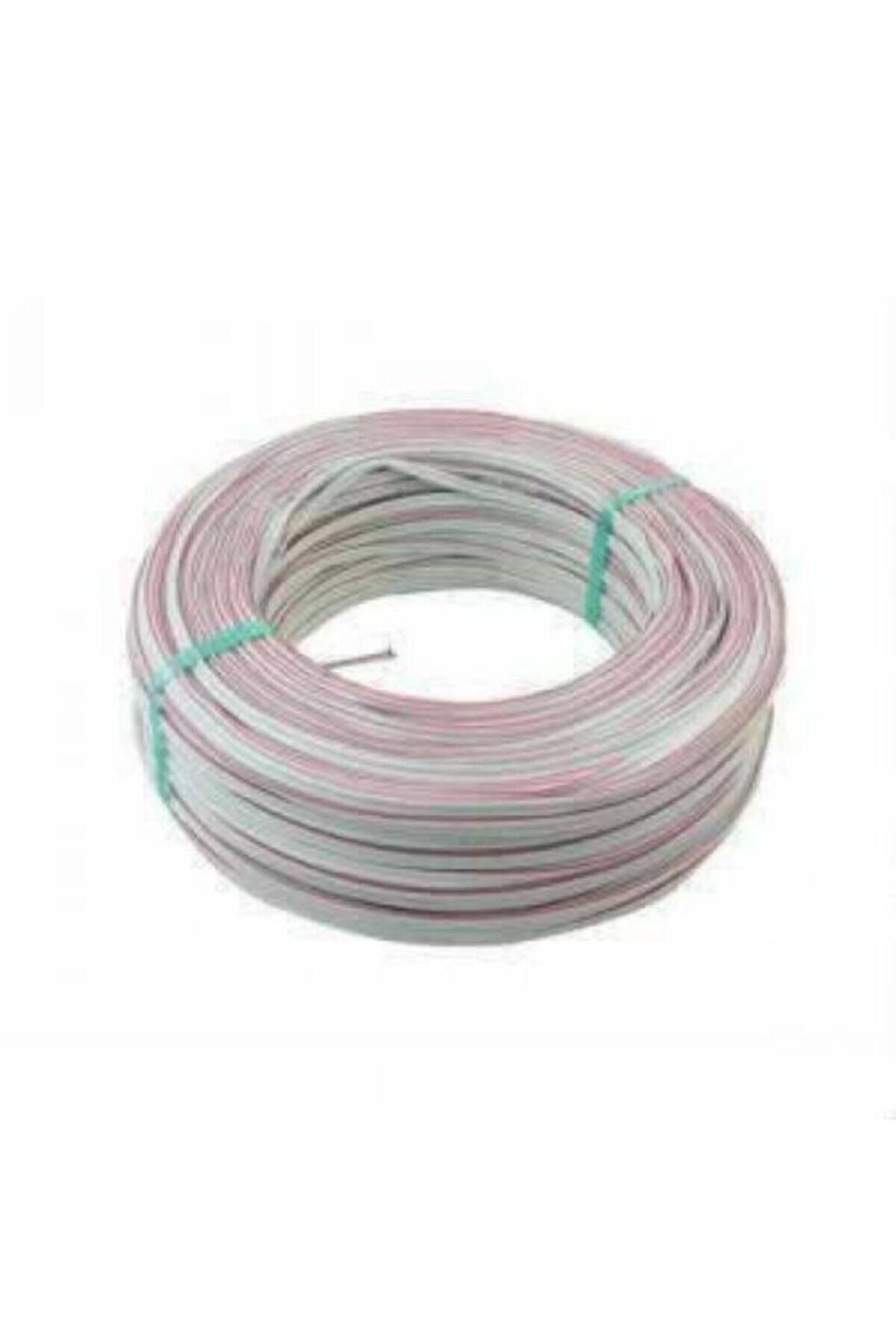 MC MERLİN 2x0.75mm2 Cca Yassı Kordon Kablo 100 Metre 48 Tel