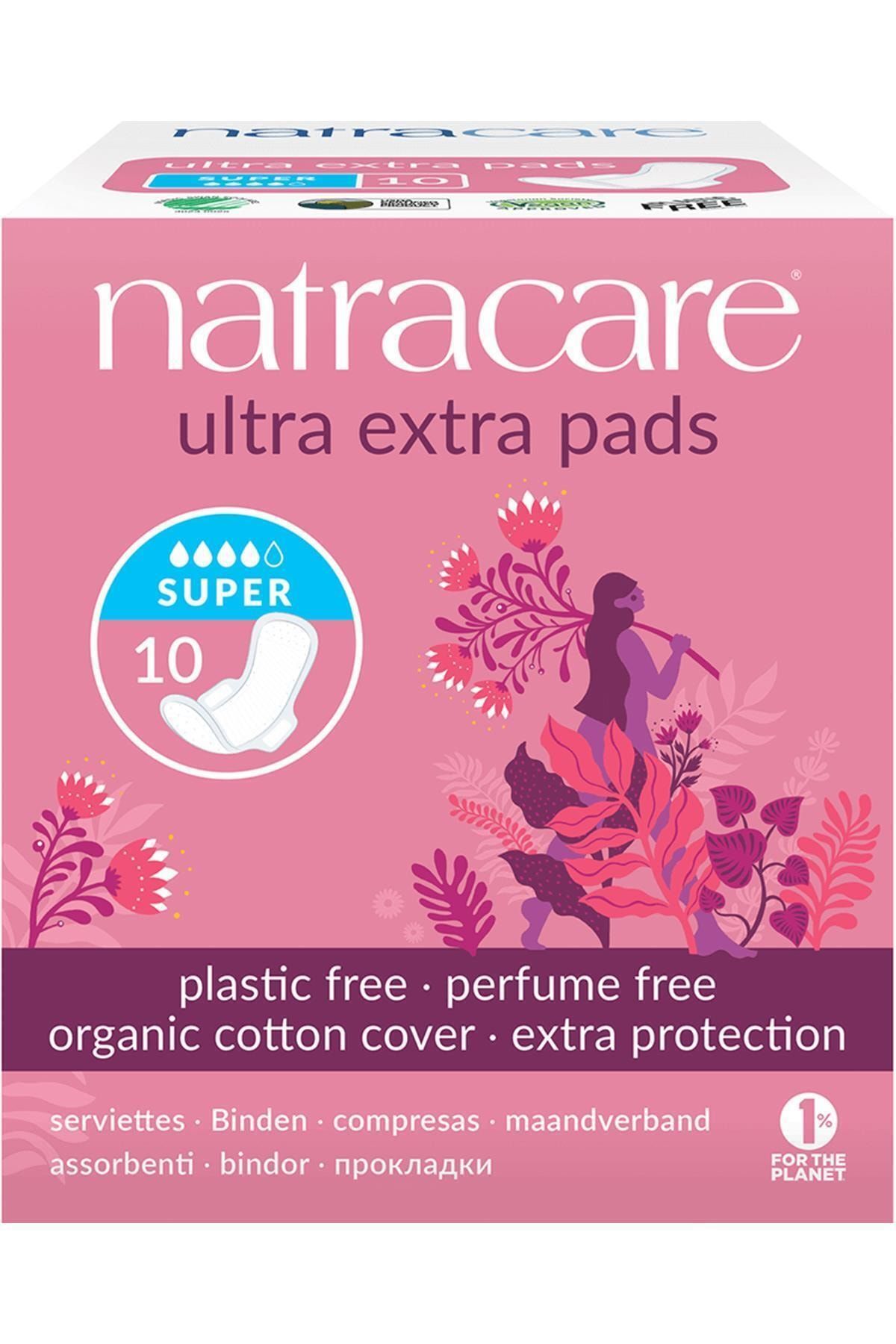 Natracare Organik Ped Ultra Ekstra Süper 10 Adet