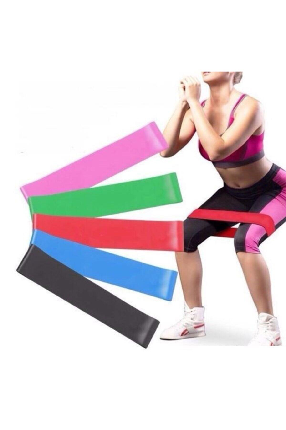 goldmirror Aerobik Bant 5 Li Pilates Yoga Bandı