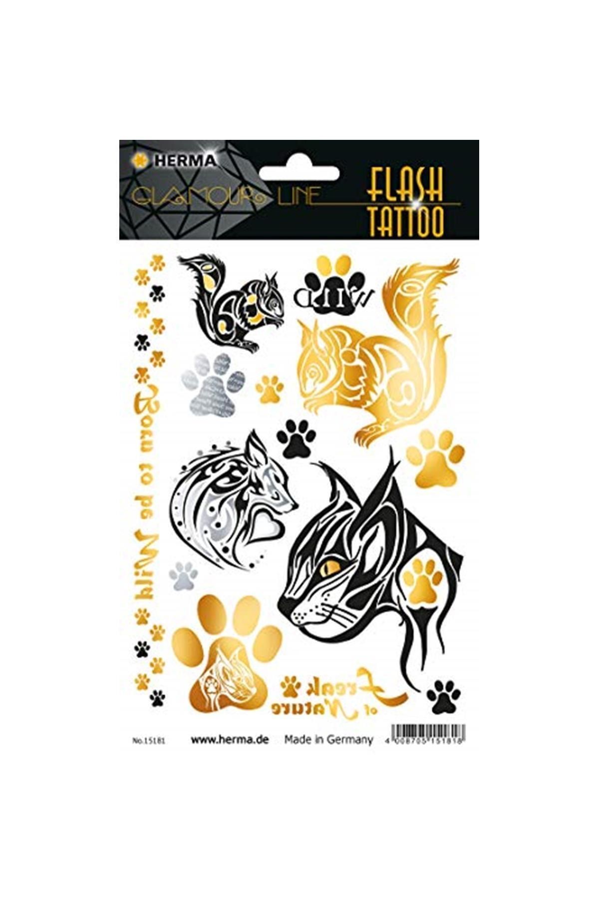 Herma Marka: Glamour Line Flash Tattoo Vahsi Yasamlar Kategori: Geçici Dövme