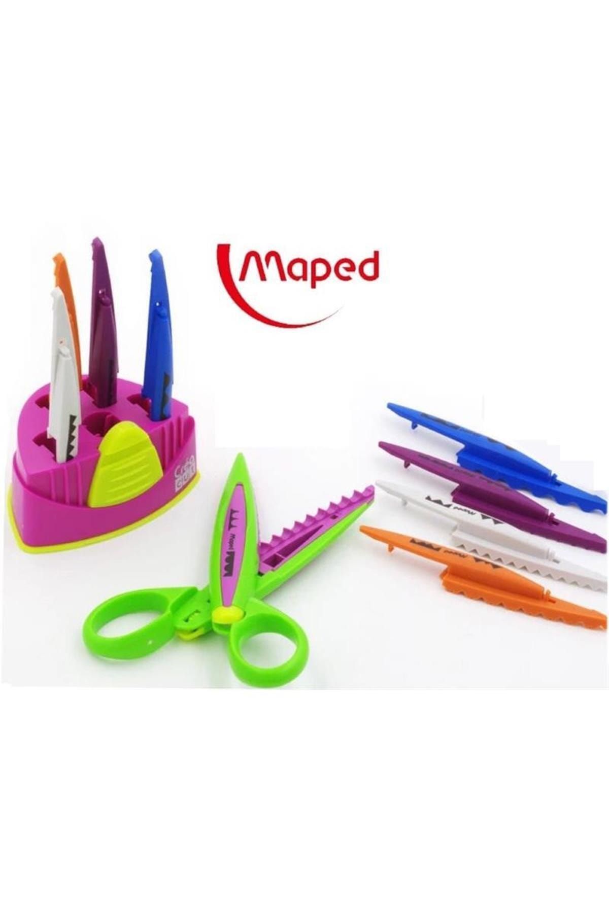 Maped Marka: Şekilli Öğrenci Makası + 5 Uç 601005 Kategori: Makas