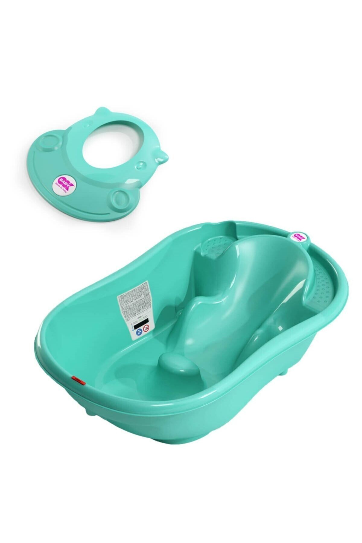 OkBabyy Onda Banyo Küveti Hippo Banyo Siperliği Turkuaz