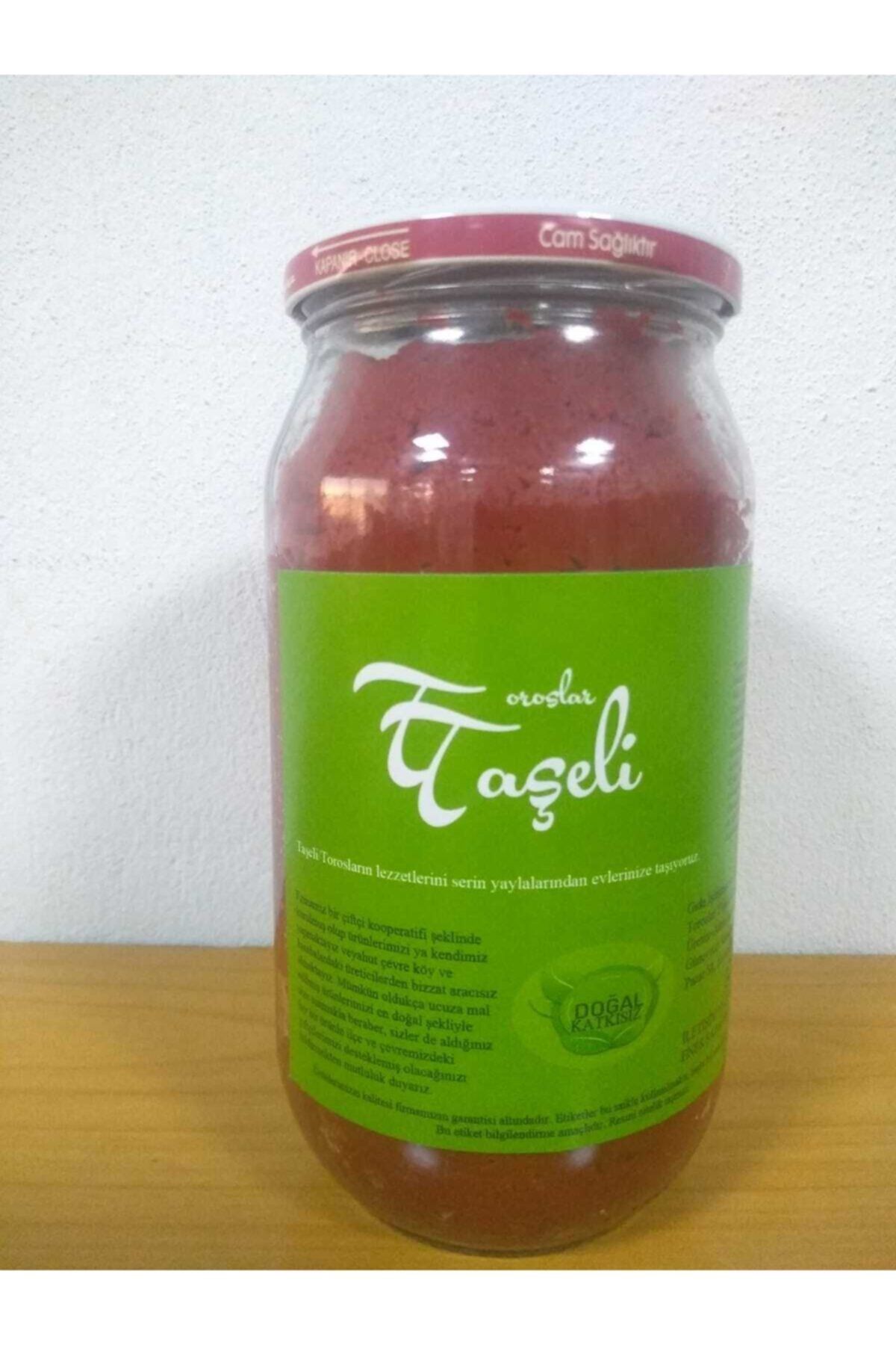 toroslar taşeli Tatlı Biber Salçası 1350gr