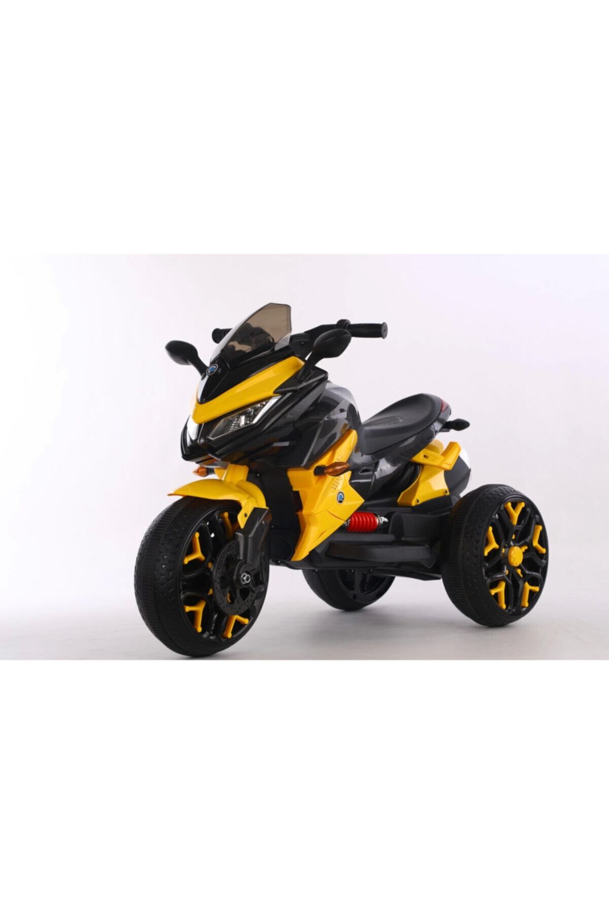 MTM Akülü Motosiklet Çocuk 12v 2 Motor Sarı