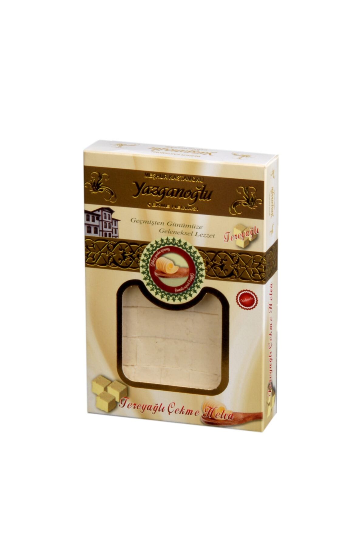 Yazganoğlu Şekerleme Tereyağlı Çekme Helva 280gr