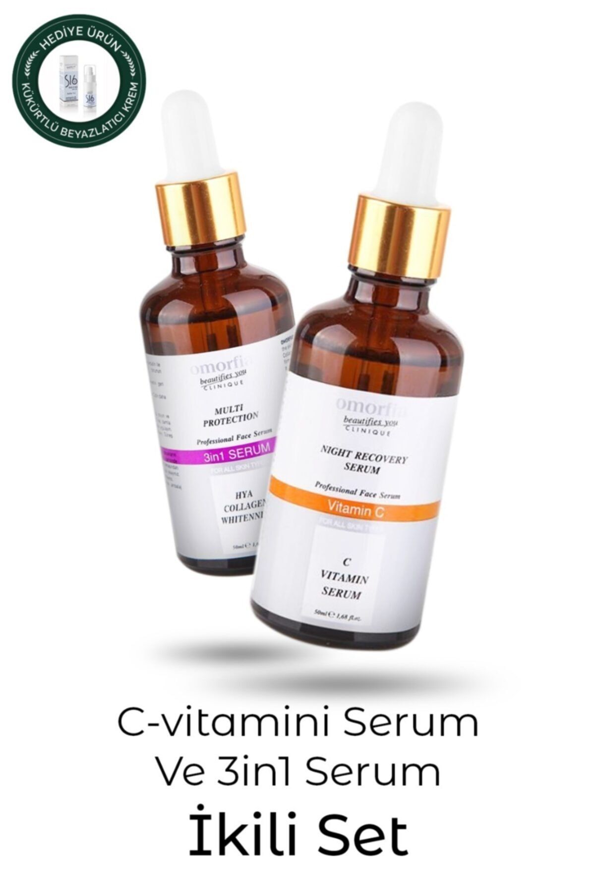 OMORFİA C-vitamini Serum Ve 3in1 Serum Ikili Set 50 ml