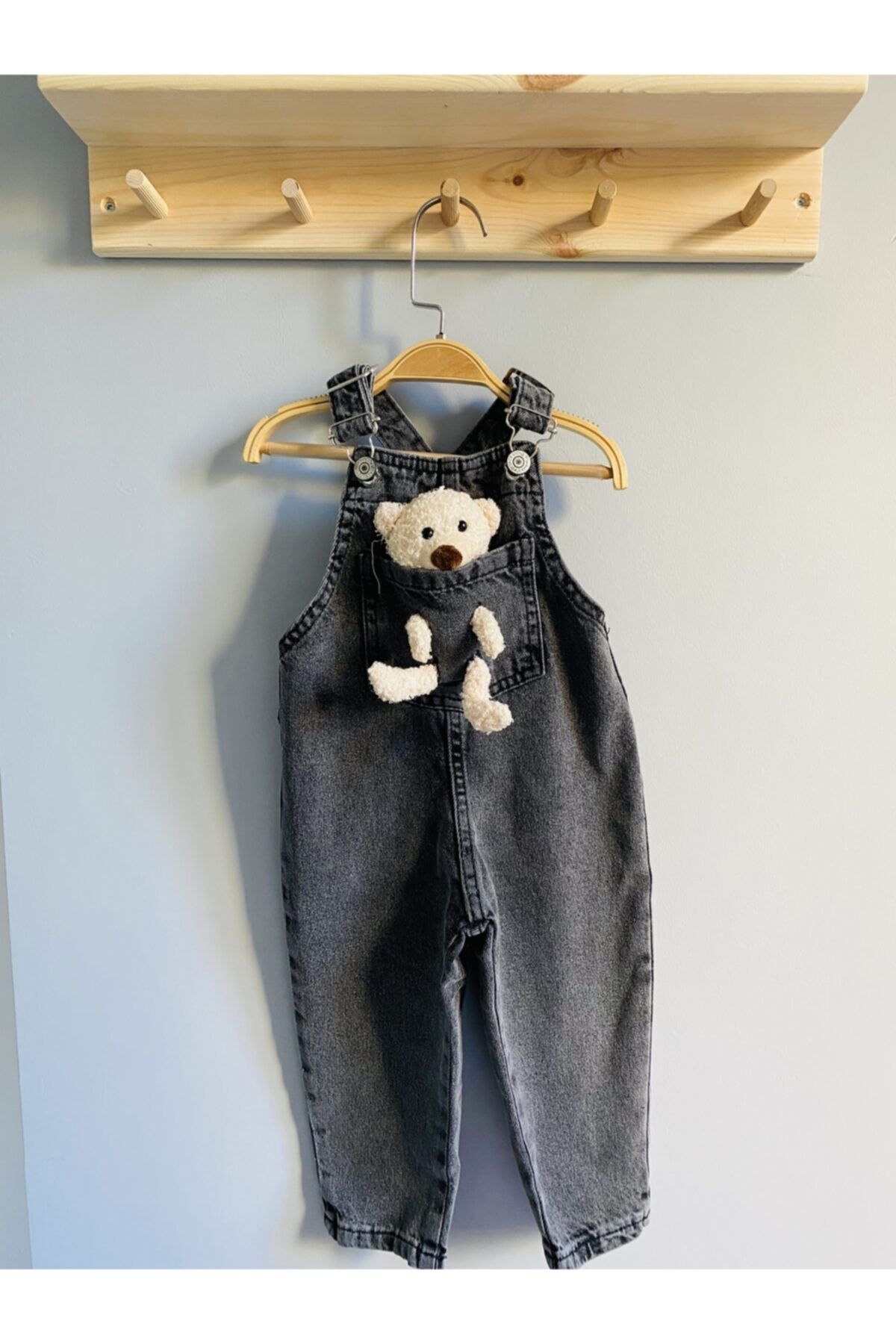 Kavin Baby&Kids Antrasit Ayıcıklı Slopet