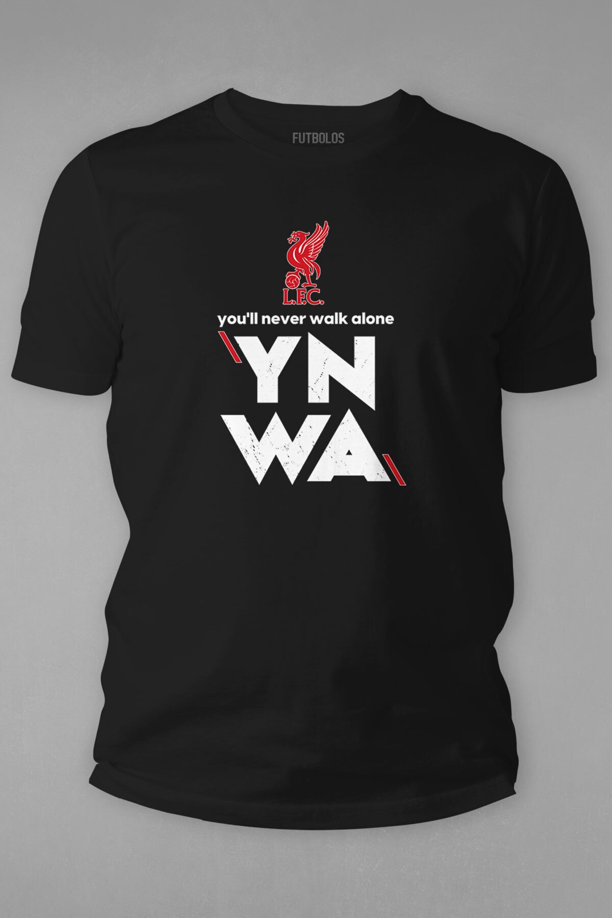 Futbolos Liverpool Ynwa Tişörtü - Siyah