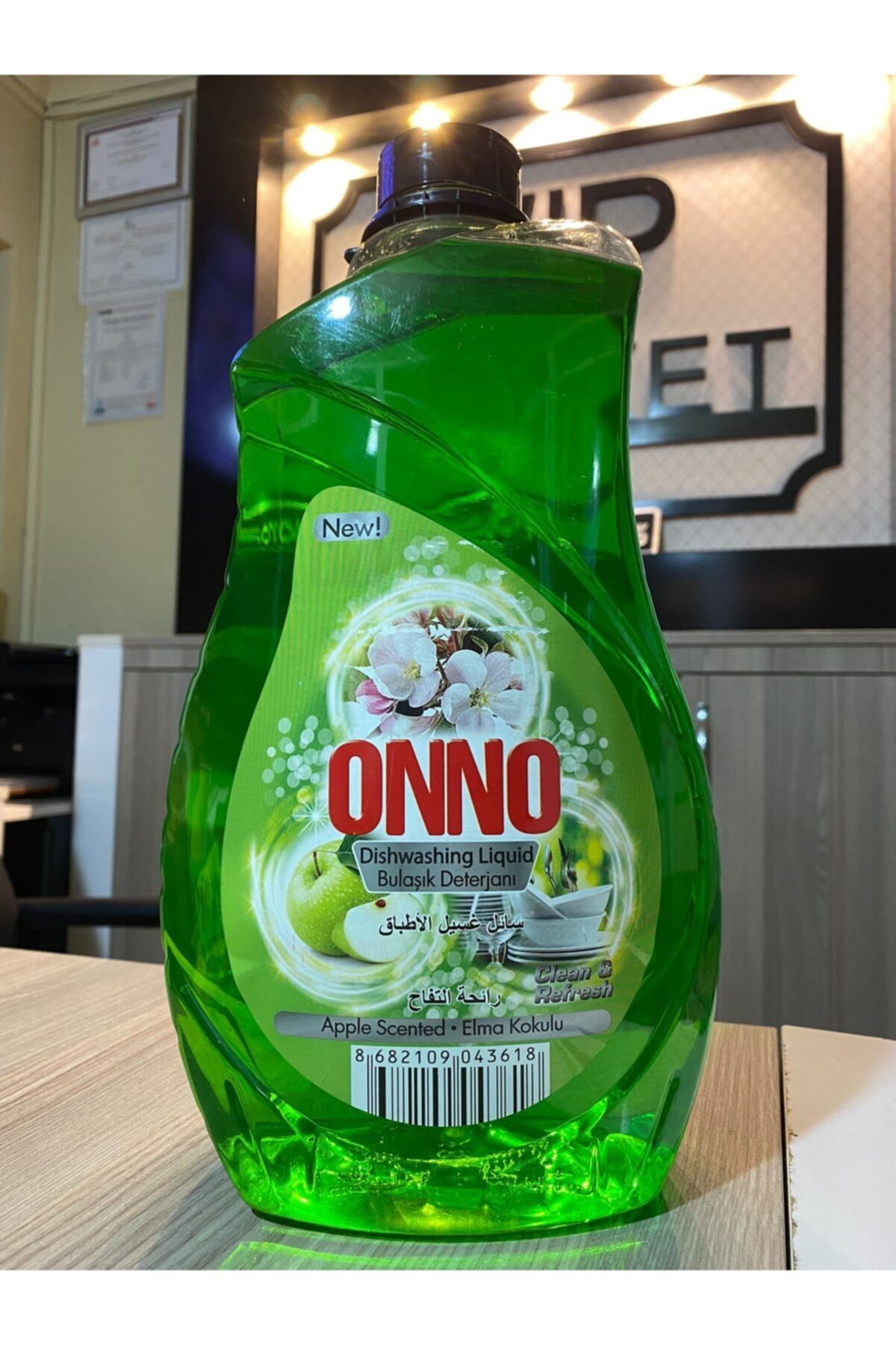 ONNO Sıvı Bulaşık Deterjanı Elma 4 kg