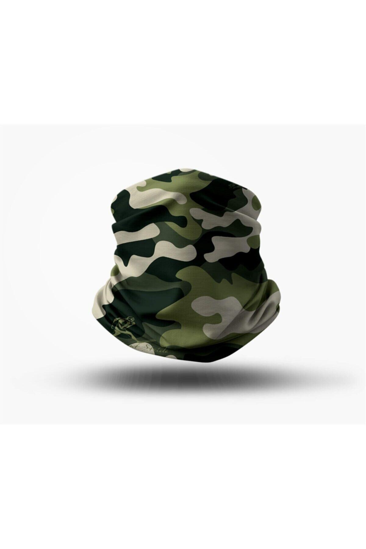 Giant Stride Scuba Tube Camouflage Green