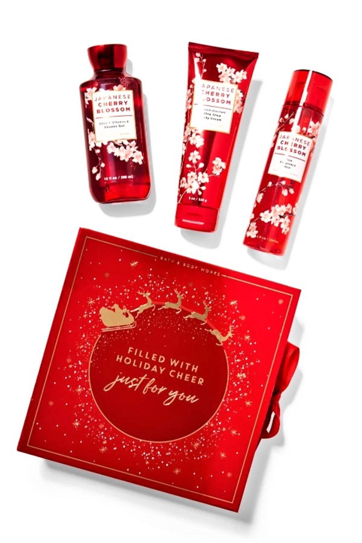 Bath & Body Works Japanese Cherry Blossom Kutulu Hediye Seti