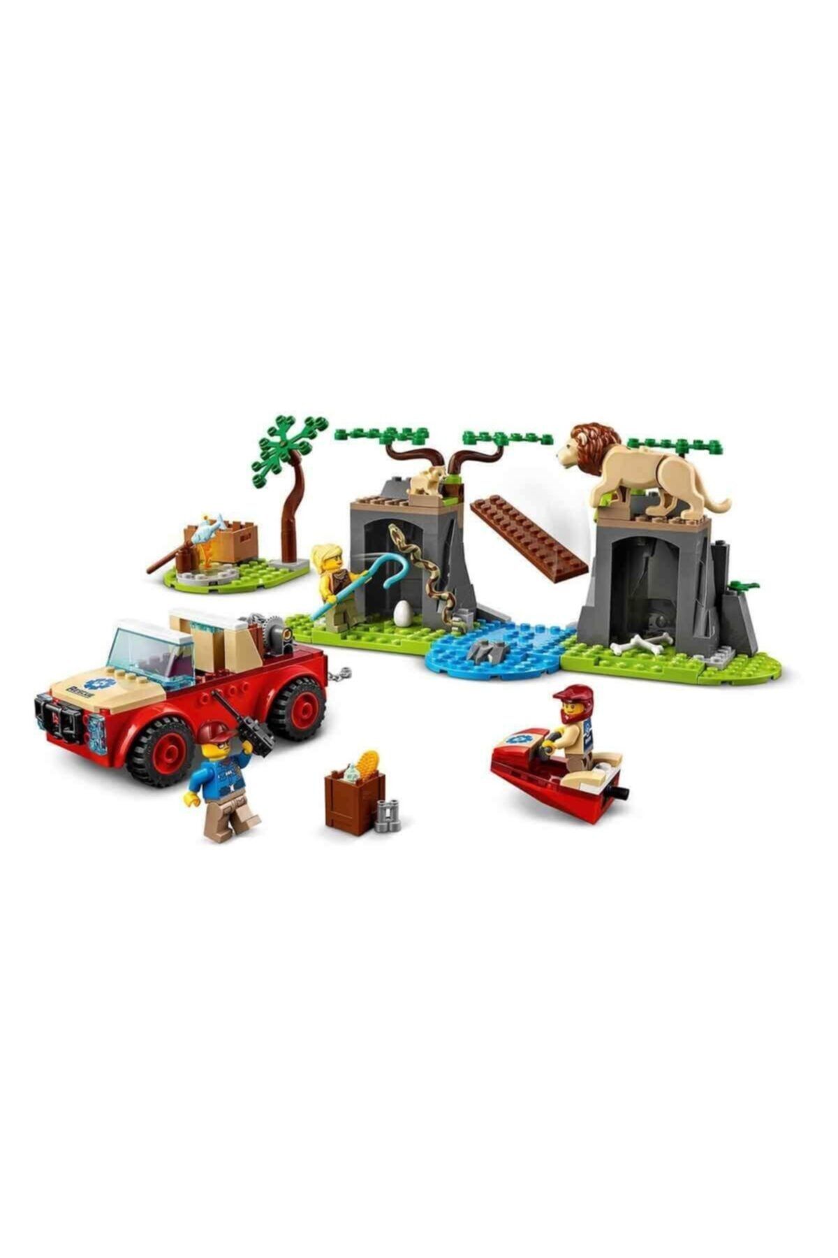 akids 2022 Lego City Vahşi Hayvan Kurtarma Jipi 60301