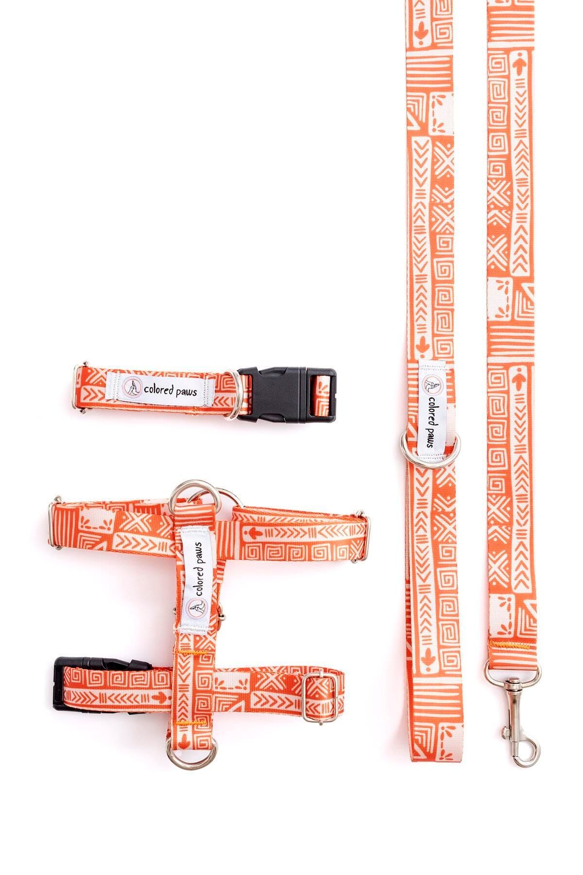 Colored Paws Linear Tasma Set - L Beden