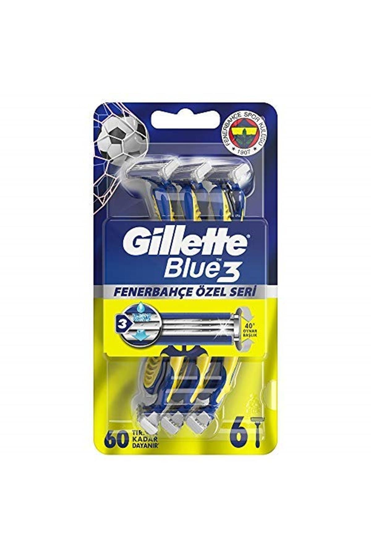 BRCTOPTAN Marka: Blue3 Kullan At Tıraş Bıçağı Fenerbahçe Taraftar Paketi 6'lı Kategori: Tıraş Bıça
